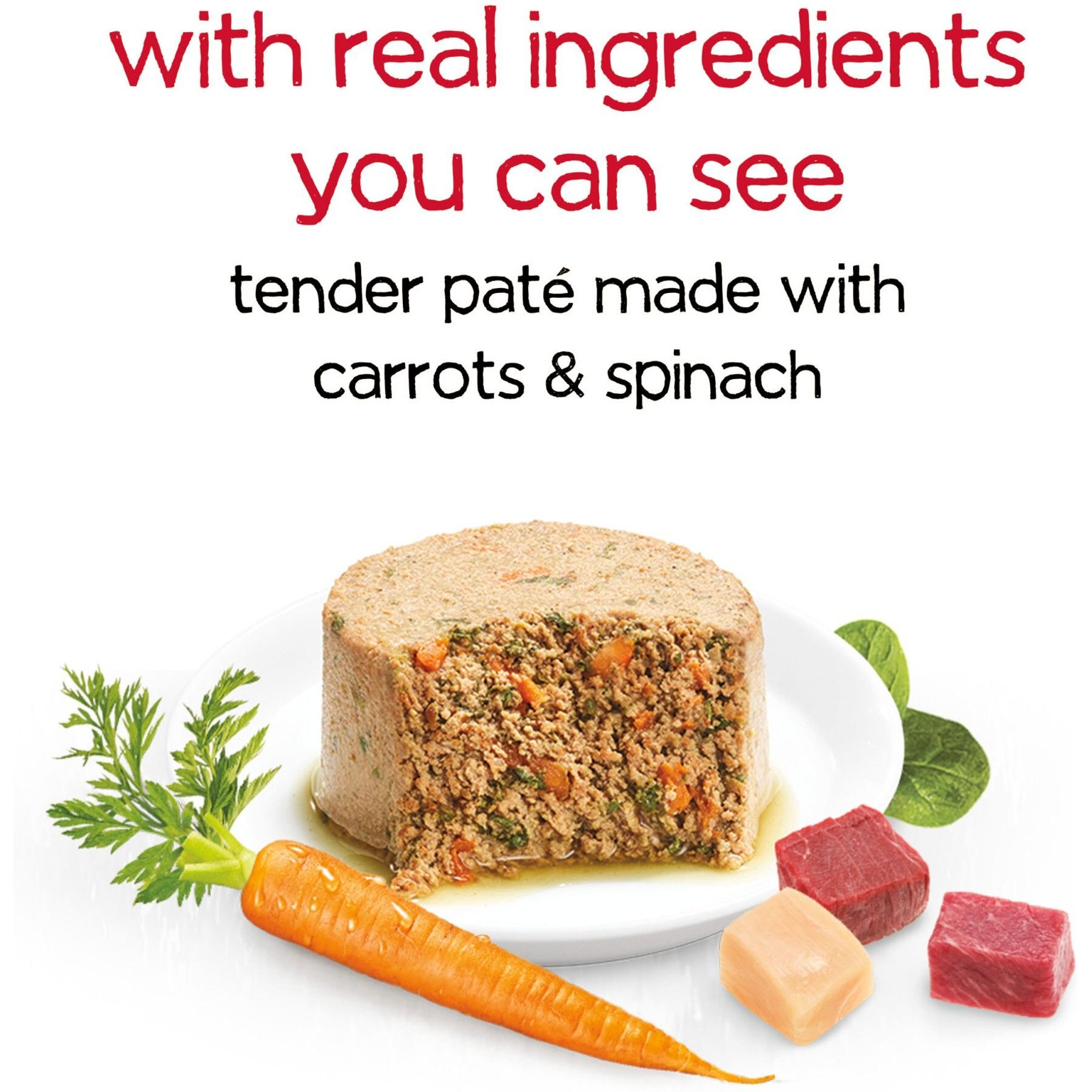 Purina Beneful Infused Pate with Real Lamb, Chicken, Beef Variety Pack Wet Dog Food, 3-oz can, case of 24