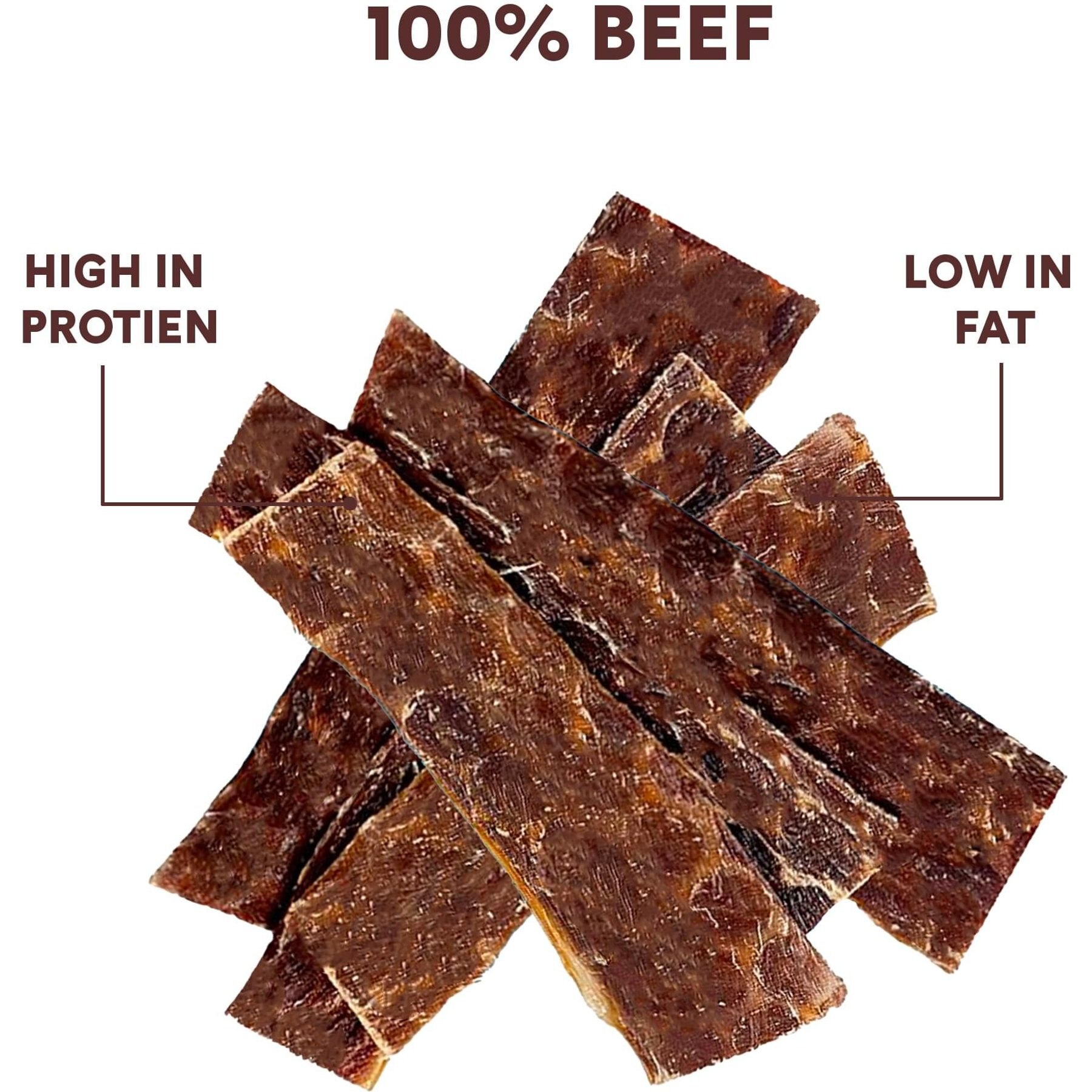 Pupford Beef High-Protein Jerky Dog Treats