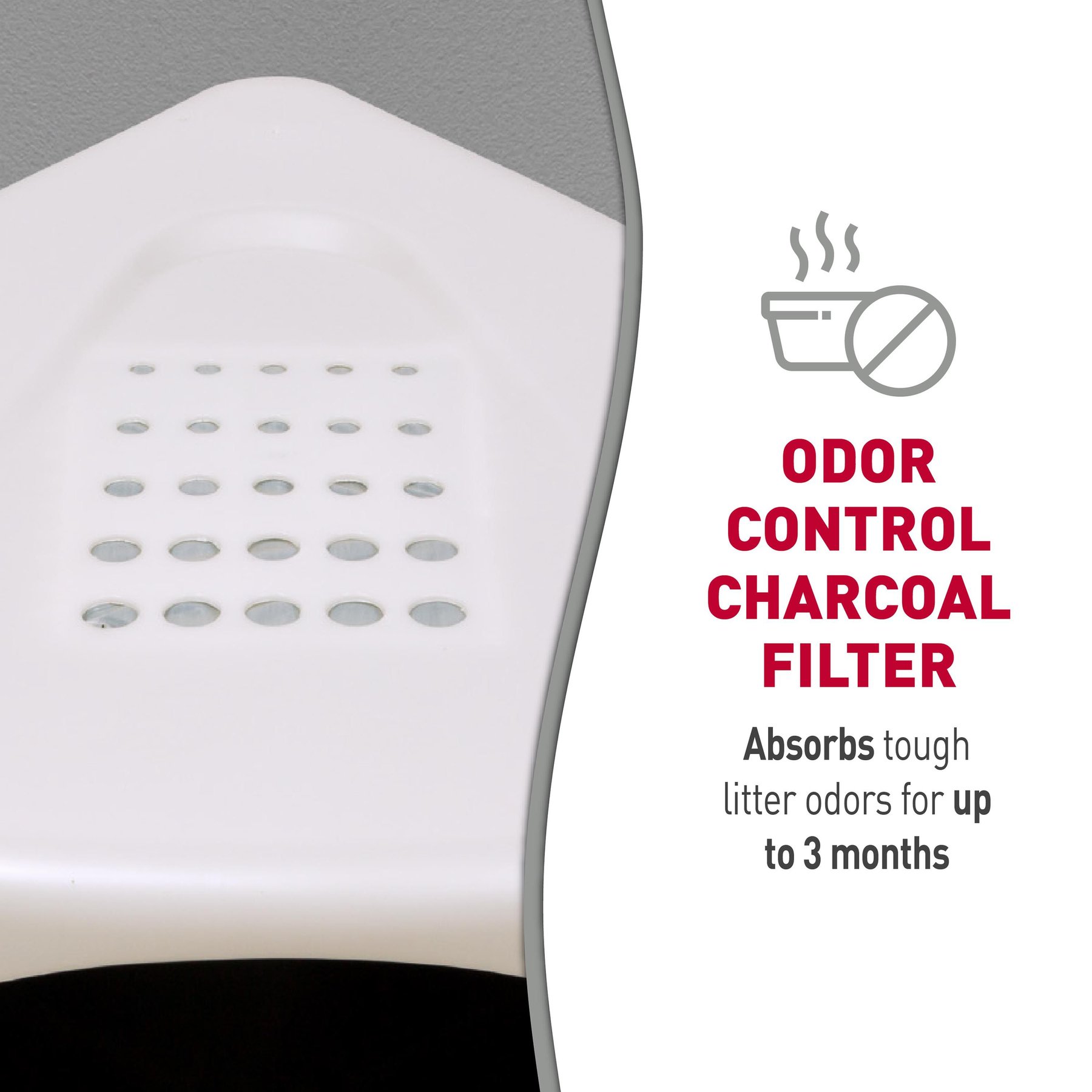 Nature's Miracle Hooded Corner Multi-Cat Litter Box with Charcoal Filter