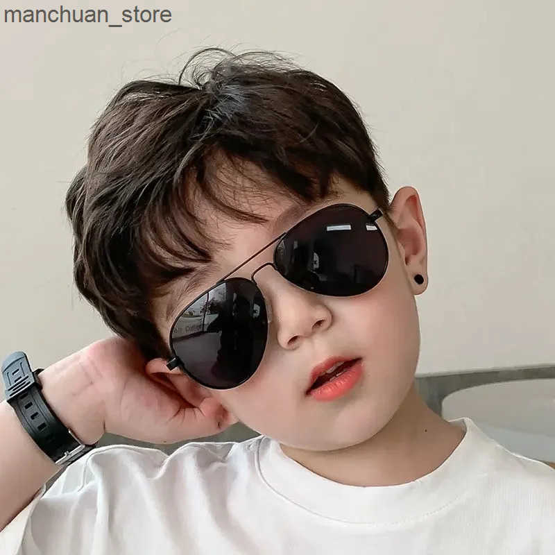 Retro Kids Sunglasses UV400 Brand New Trend Children Sun Glasses Luxury Shades Baby Boys Girls Eyewear Gafas De Sol L240910 Z260305