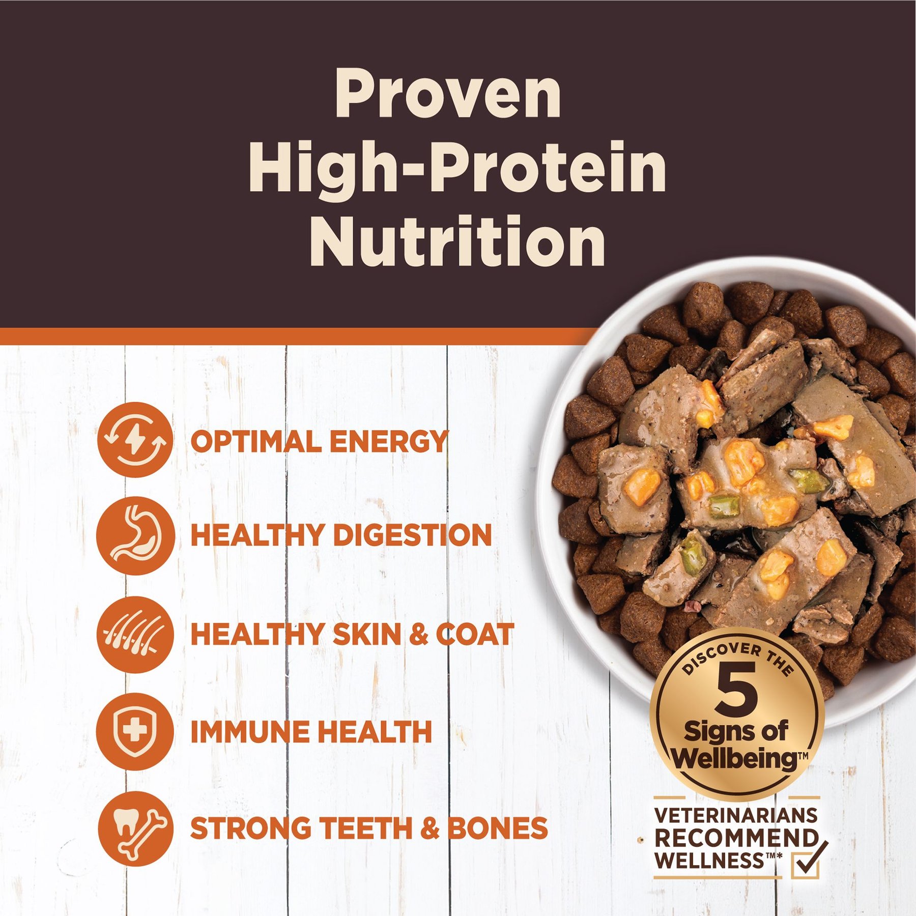 Wellness CORE Hearty Cuts in Gravy Chicken & Turkey Recipe Grain-Free Canned Dog Food