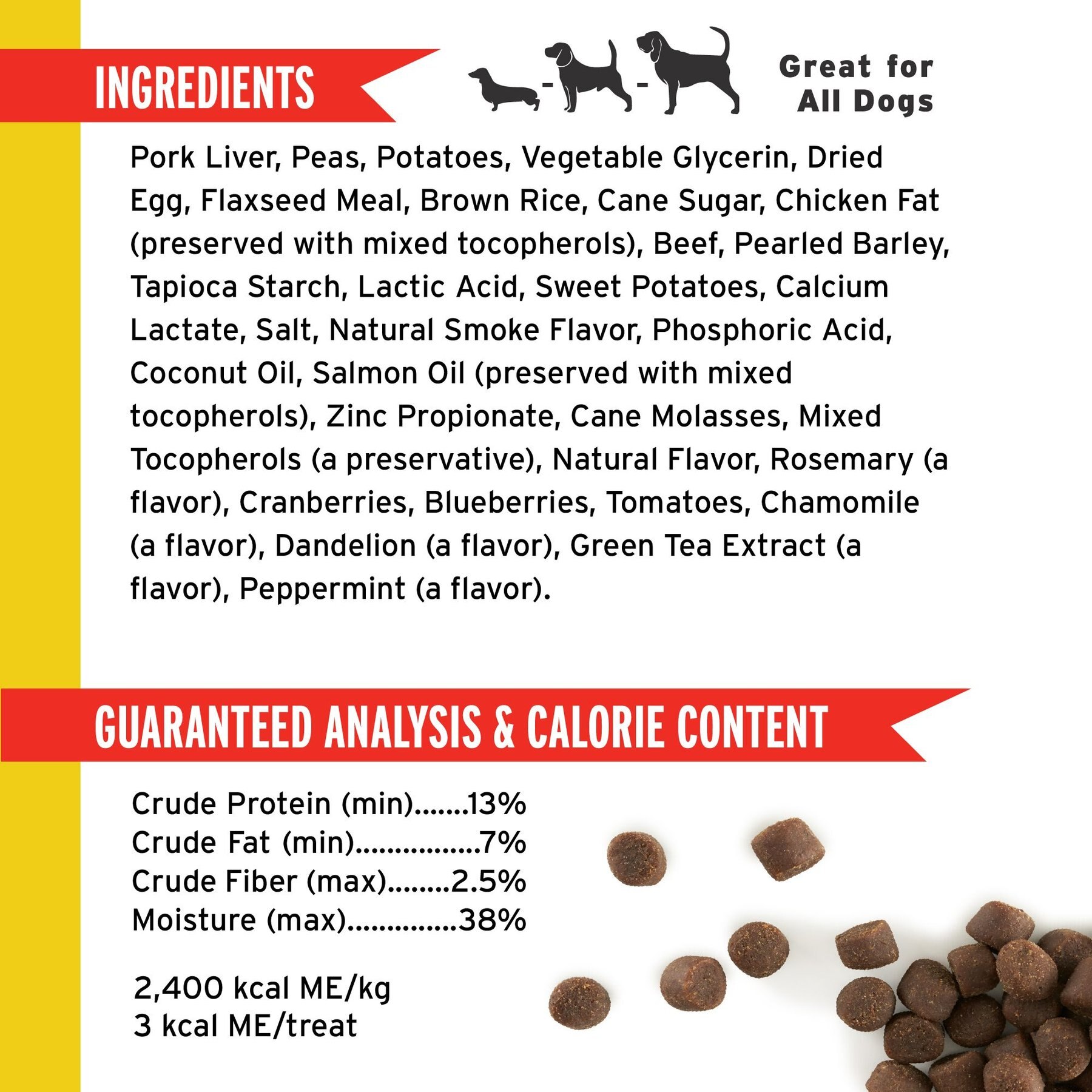 Pet Botanics Training Reward Beef Flavor Dog Treats