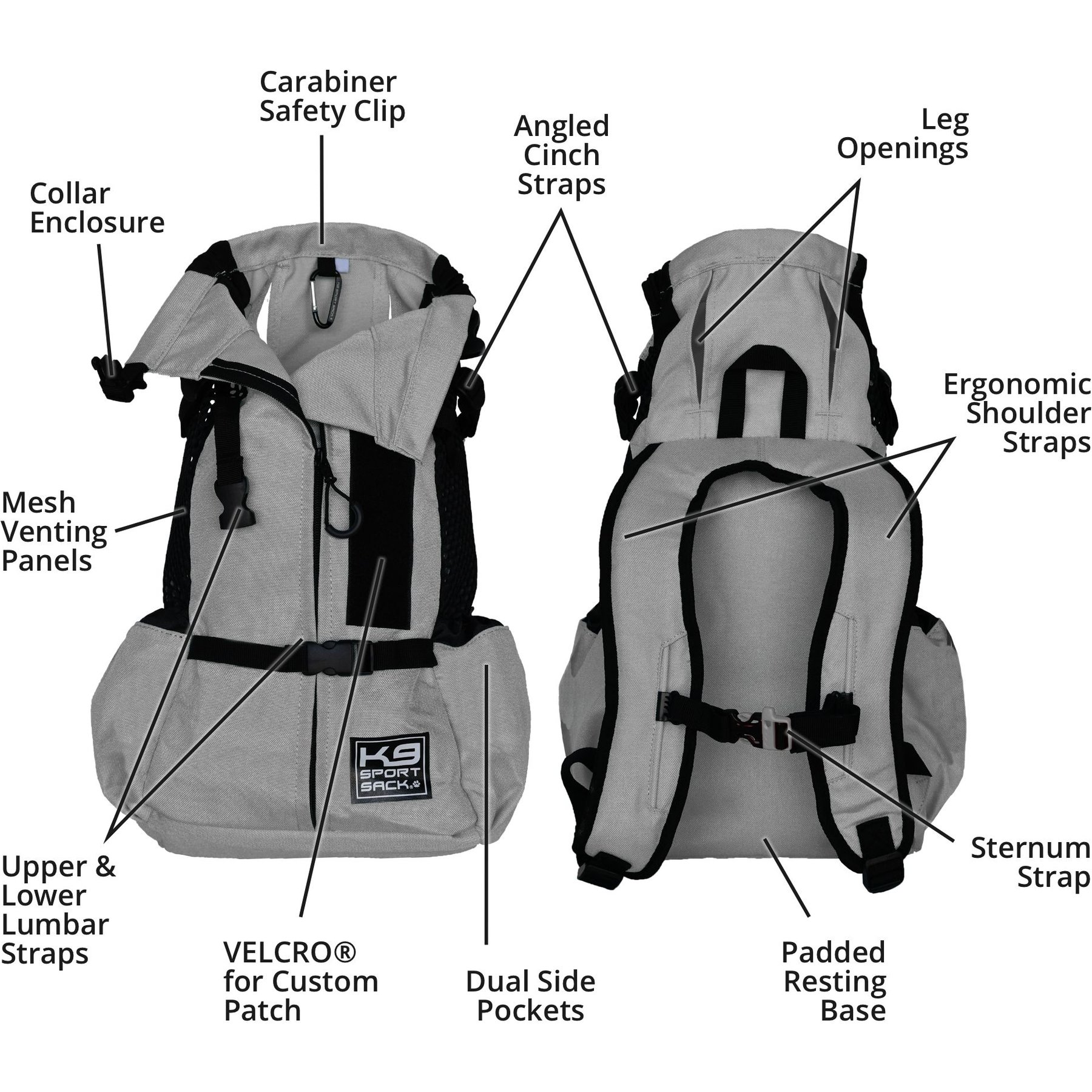 K9 Sport Sack Air 2 Forward Facing Dog Carrier Backpack Free shipping