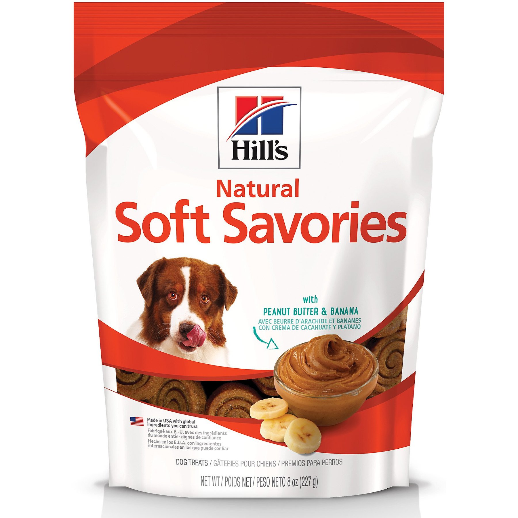 Hill's Natural Soft Savories with Peanut Butter & Banana Dog Treats