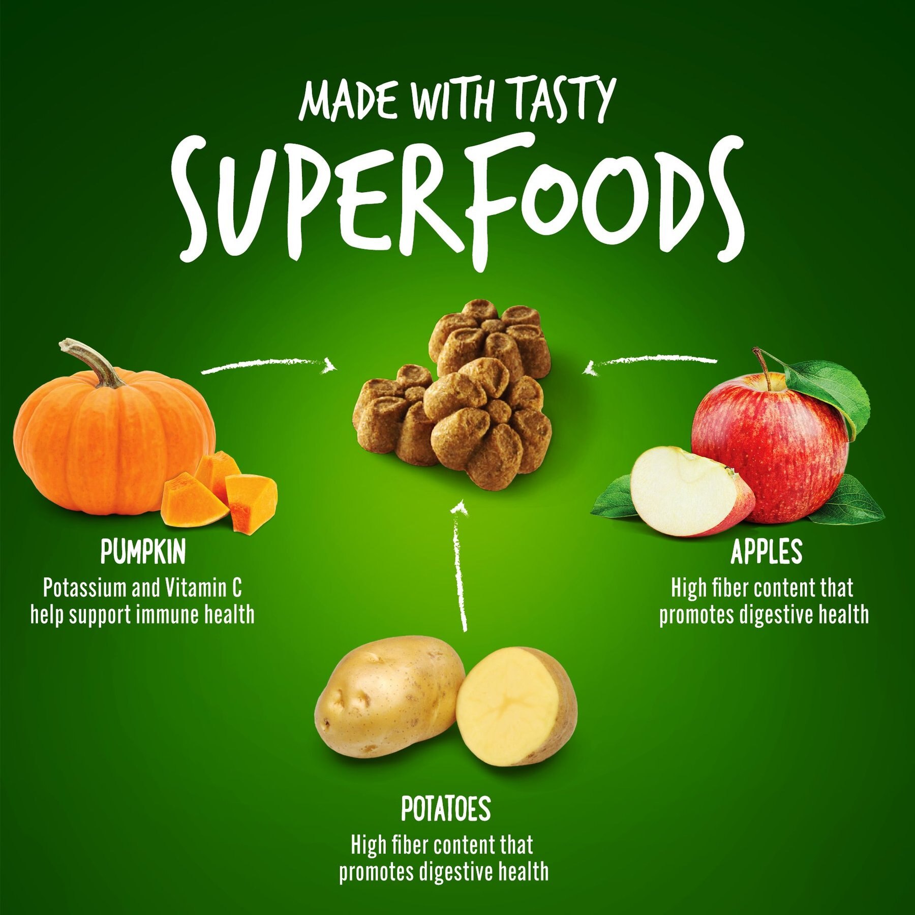 Fruitables Pumpkin & Apple Flavor Dog Treats