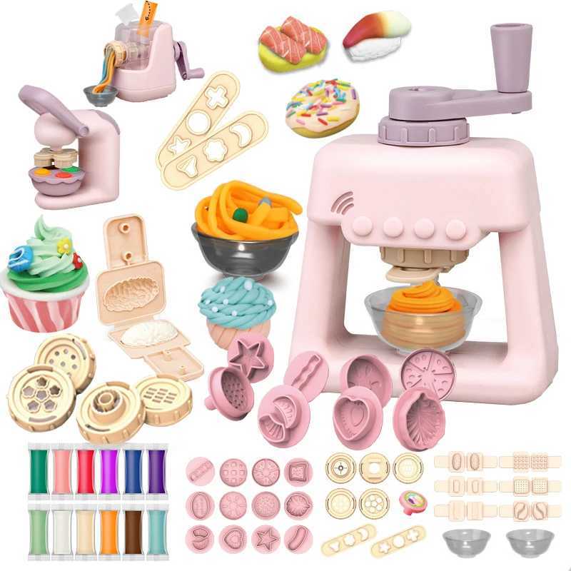 Childrens Colored Clay dle Machine DIY Play Dough Tools Ice Plasticine Mold Kits Slime Toys For Kids Birthday GiftXJ241120