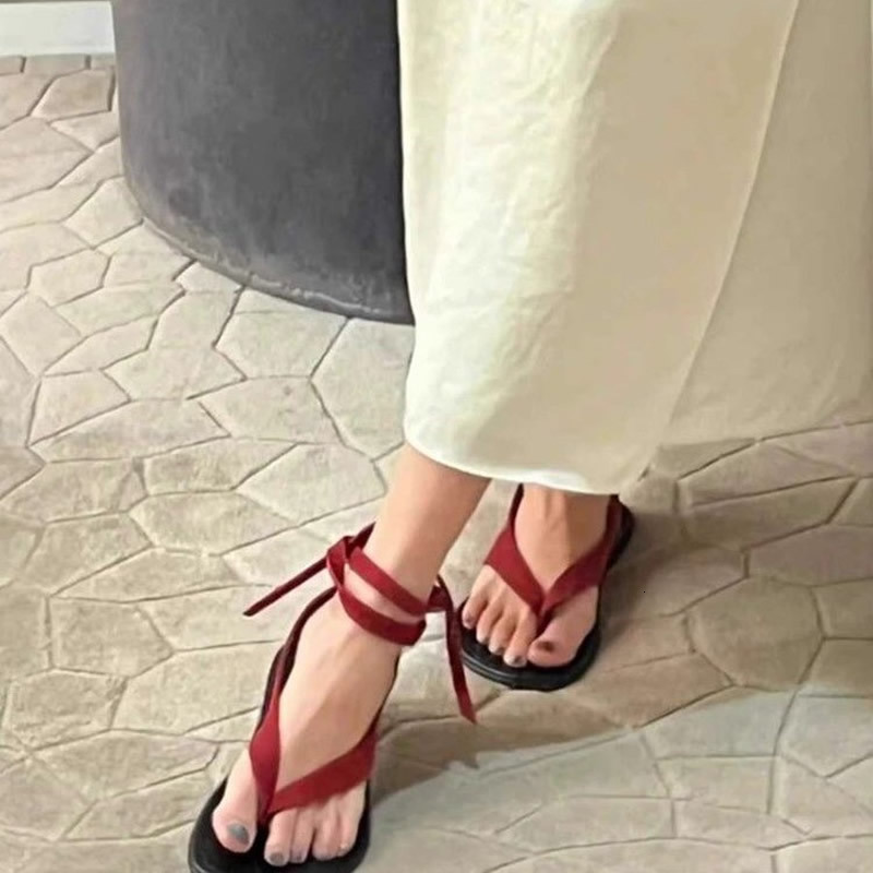 Women Flats Sandals Casual Clip Toe Summer Dress Slippers 2024 New Flip Ps Shoes Walking Beach Atos Mujer Slides