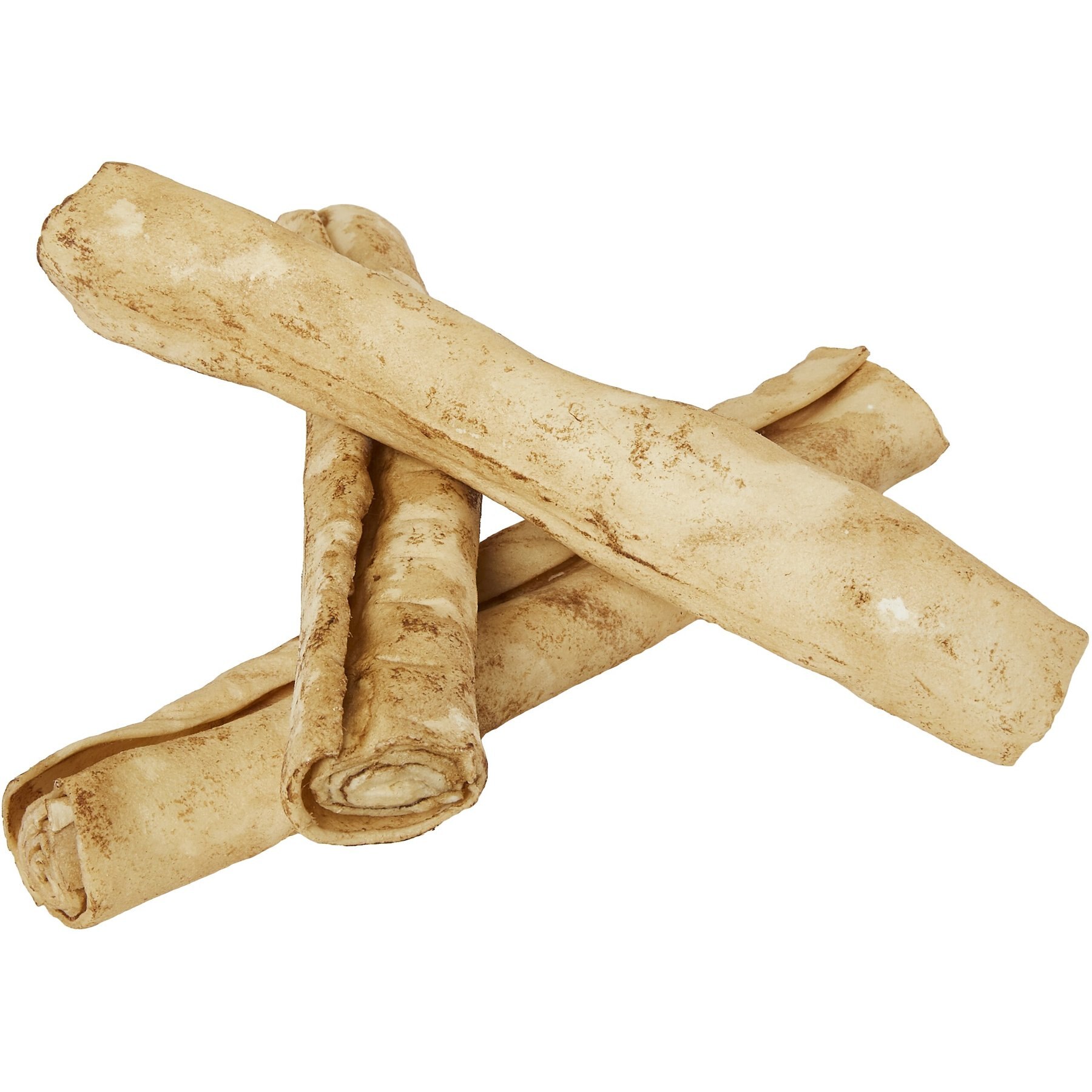 Pure & Simple Pet Peanut Butter Flavored Rawhide Retriever Roll Dog Treat, Large