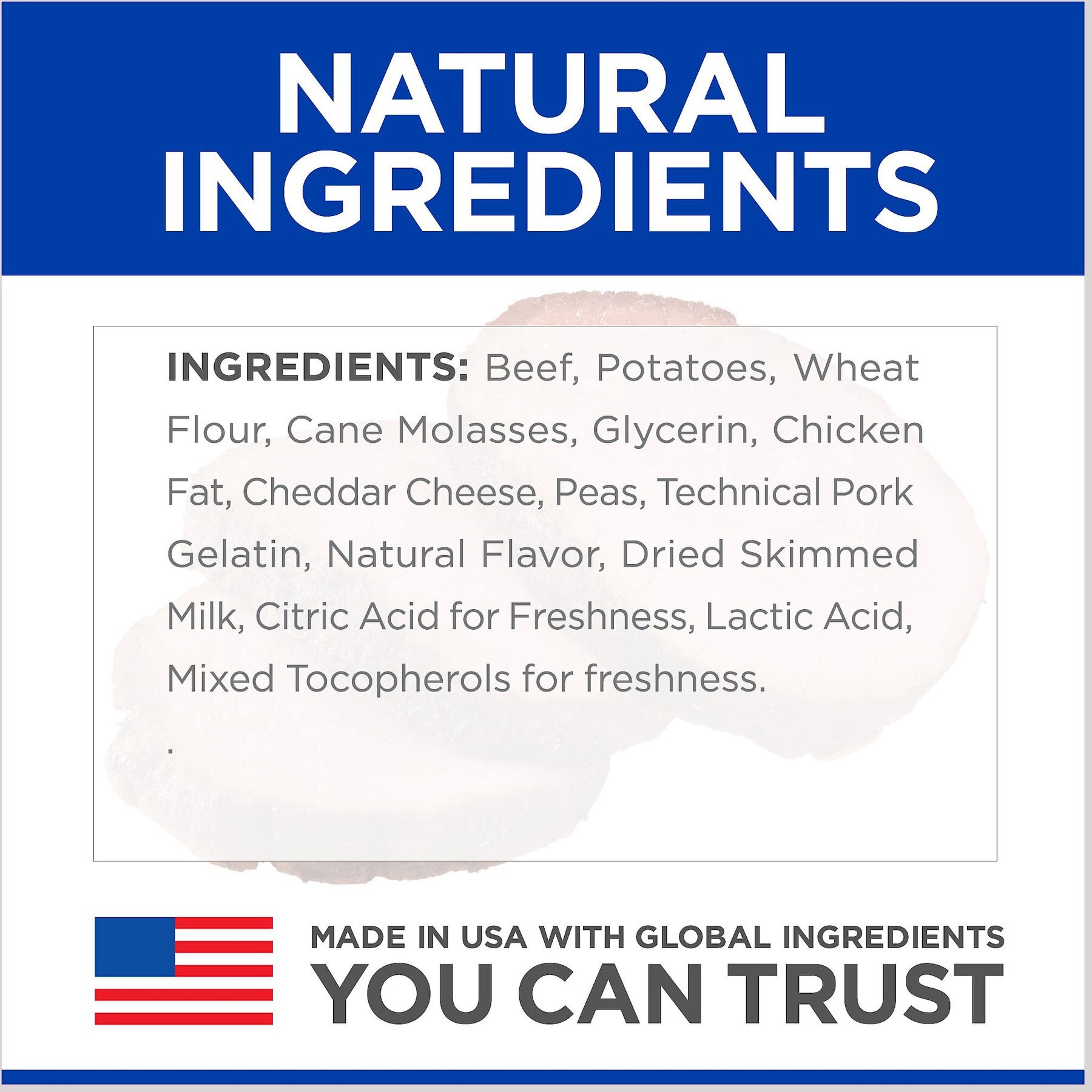 Hill's Natural Soft Savories with Beef & Cheddar Dog Treats