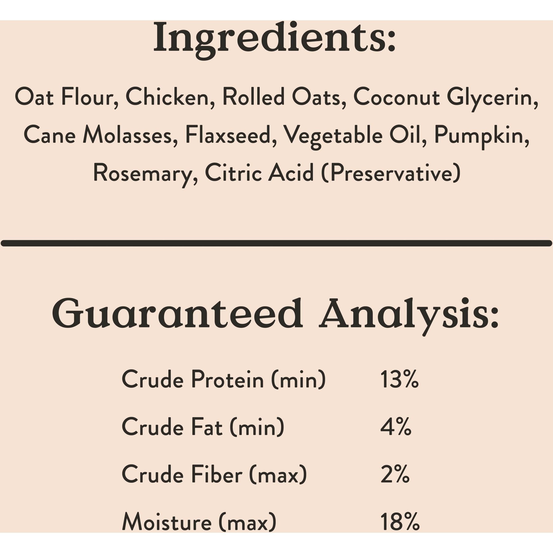 Bocce's Bakery Soft & Chewy Chicken Recipe Dog Treats