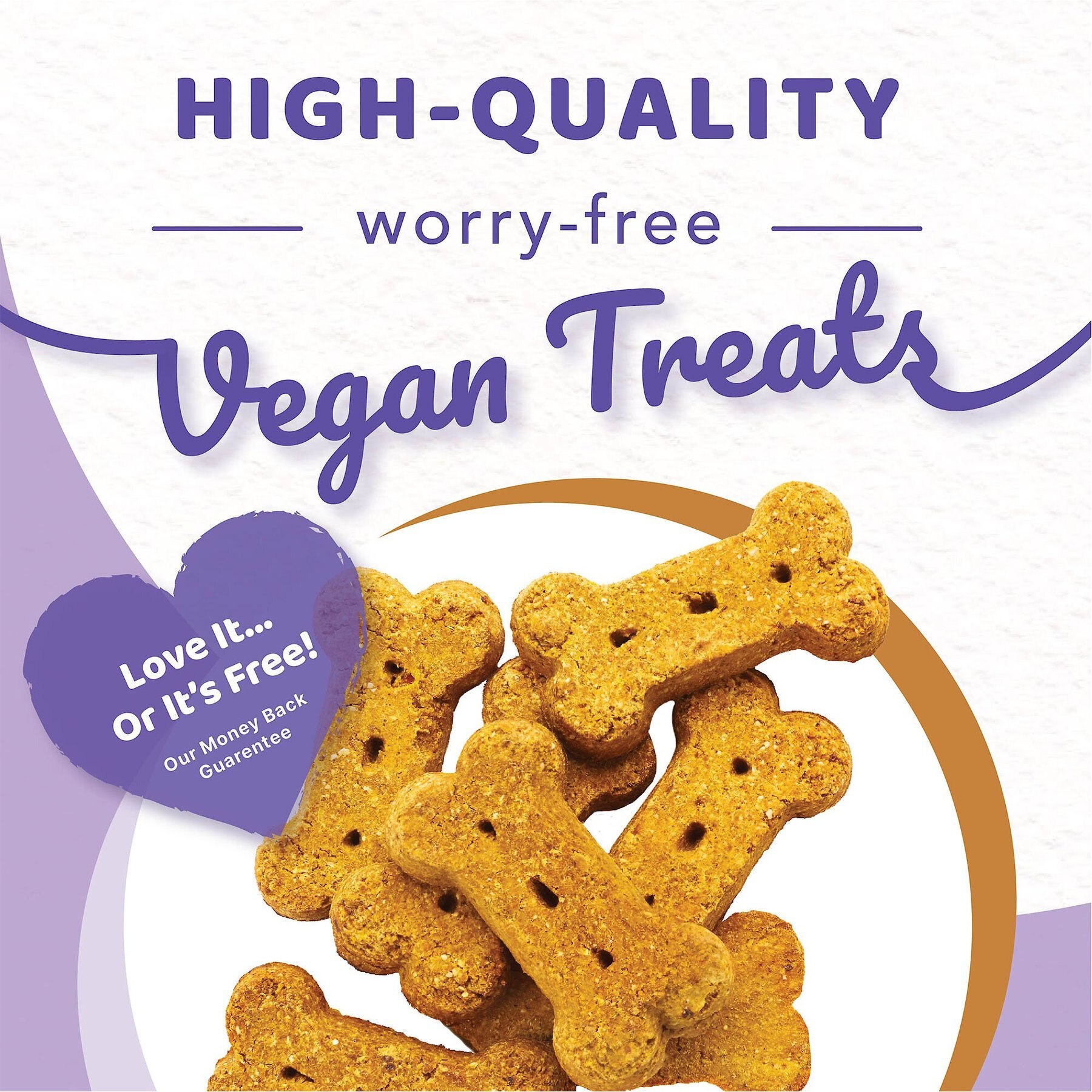 Halo Plant-Based Dog Treats with Peanuts & Pumpkin Vegan Dog Treat