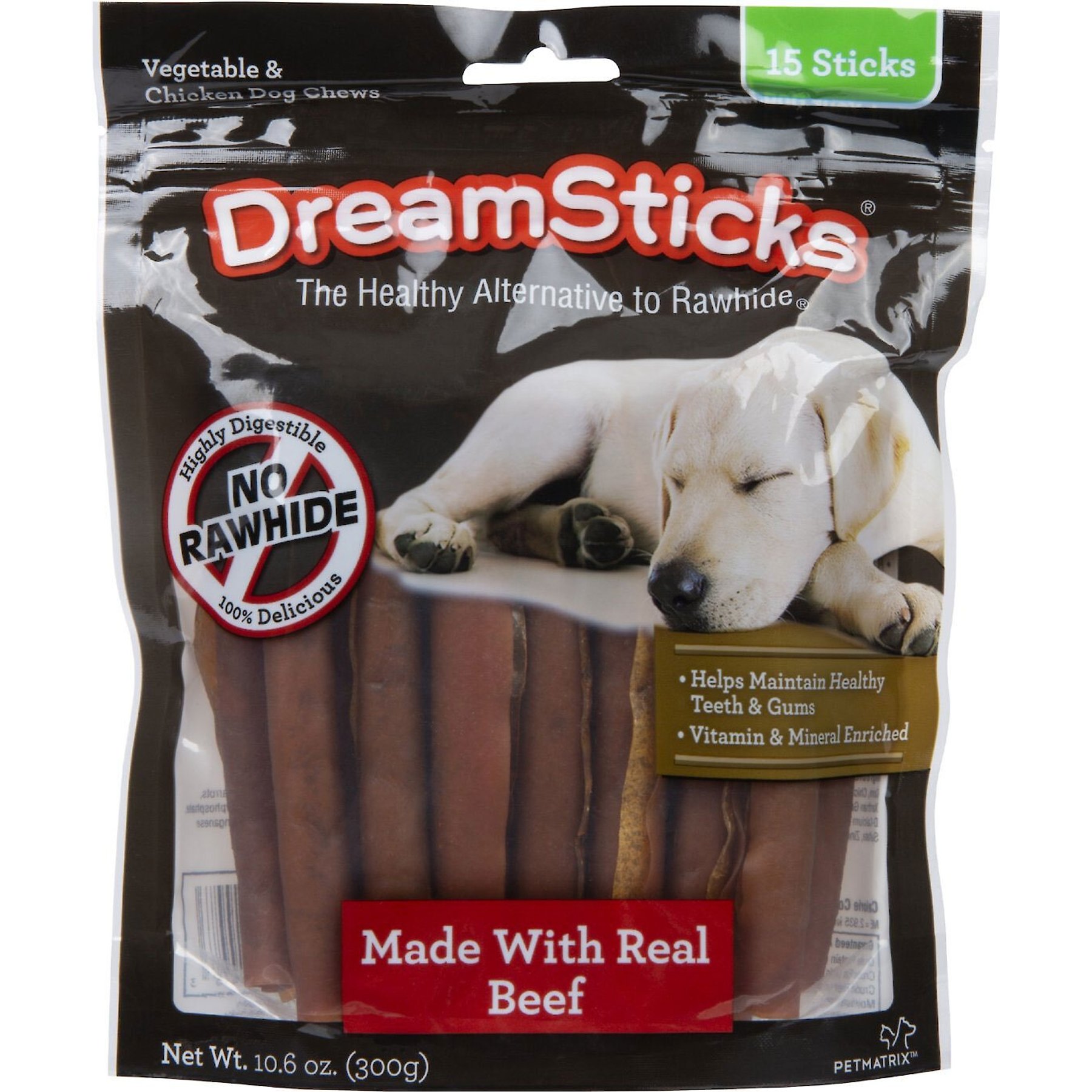 DreamBone DreamSticks Beef Chews Dog Treats