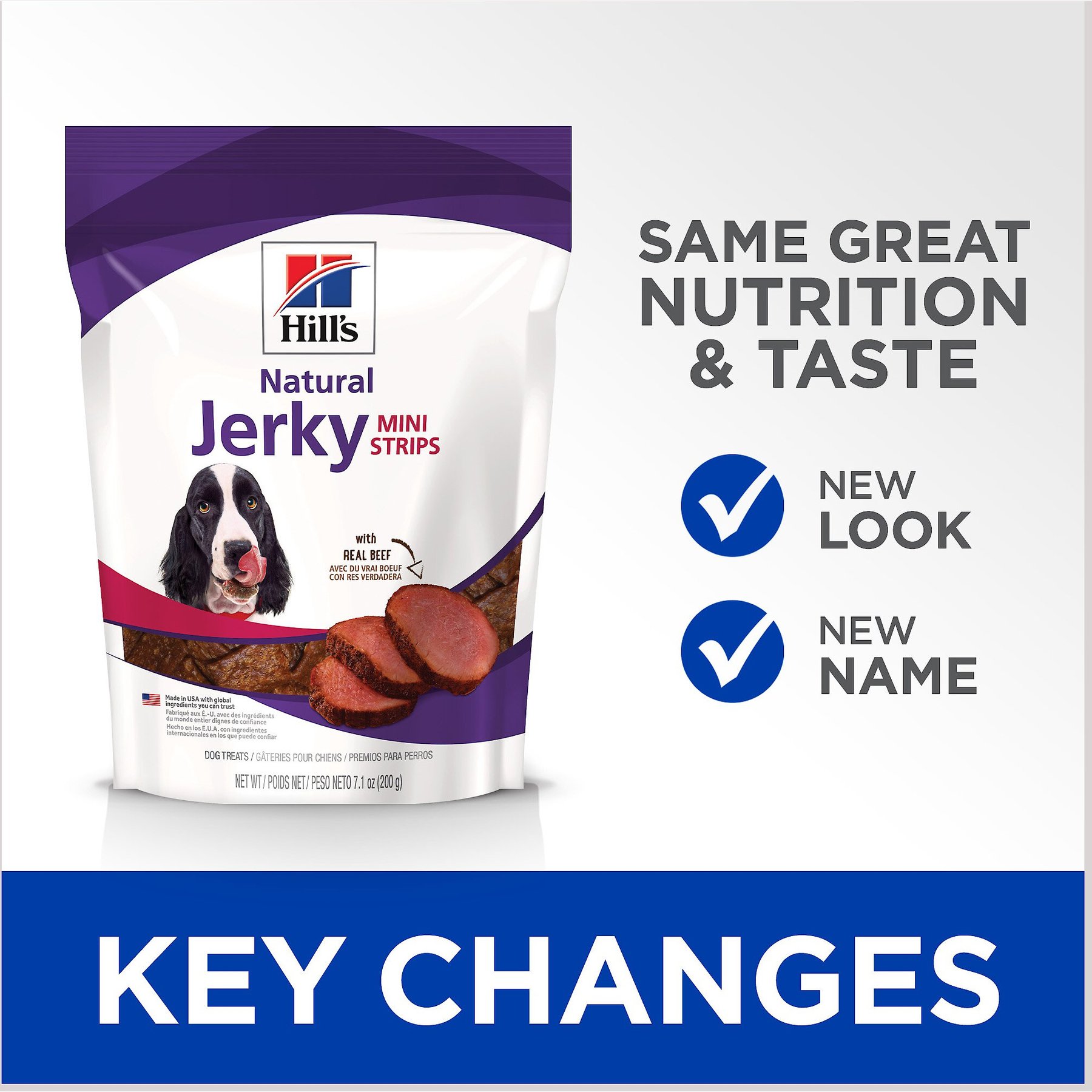 Hill's Natural Jerky Mini-Strips with Real Beef Dog Treats