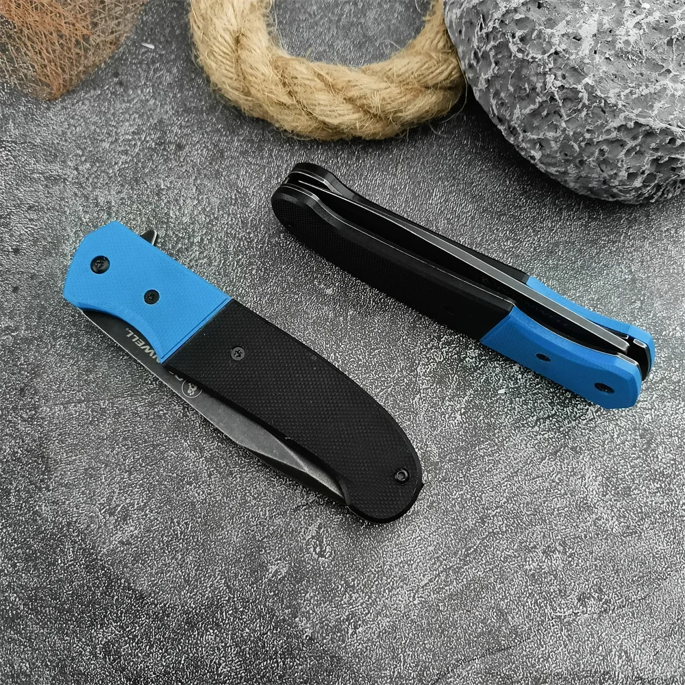 High Quaity CR 6884 Gnitor Assisted Fipper Pocket Knife Satin Drop Point Bade G10 Handes Outdoor Tacticas Hunting Knives Muti-purpose Manua Open Hand