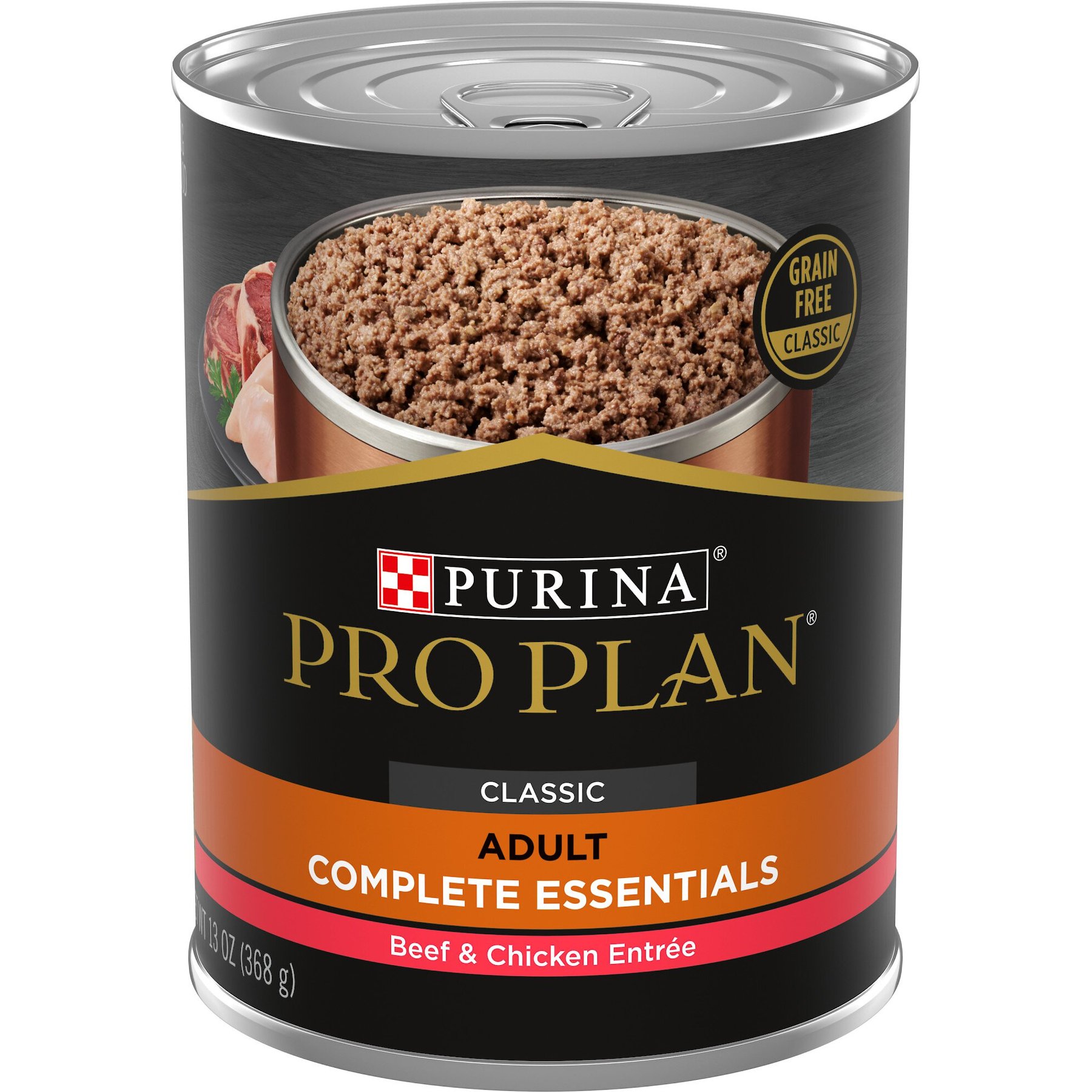 Purina Pro Plan Savor Classic Beef & Chicken Entree Grain-Free Canned Dog Food
