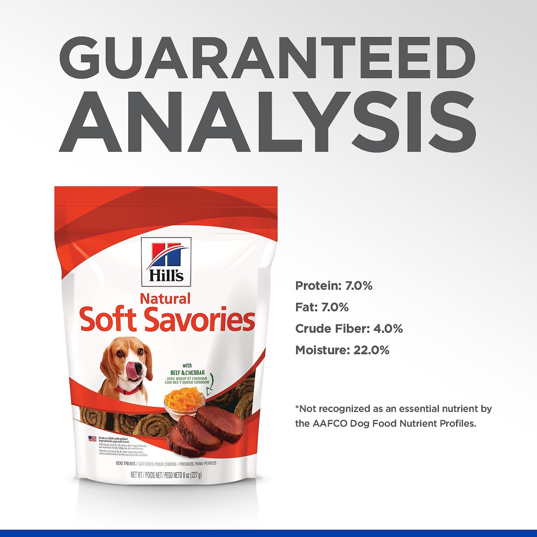 Hill's Natural Soft Savories with Beef & Cheddar Dog Treats