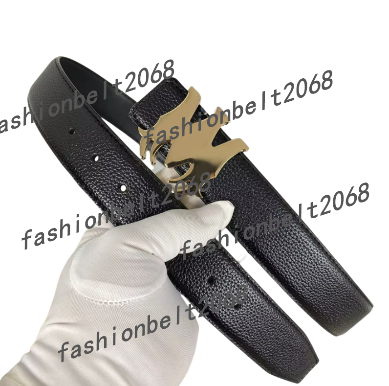 Belt Designer Belt For Mens Solid color truck driver mens belt buckle luxury classic belts Smooth buckle belts buckle casual size 105-125cm