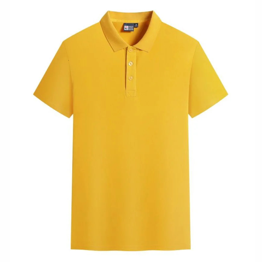 Summer Unisex Polo Shirt Short Sleeve Cotton Polyester Blend Pique TShirt Casual Sport Dry Fit Plain T for Team 240419
