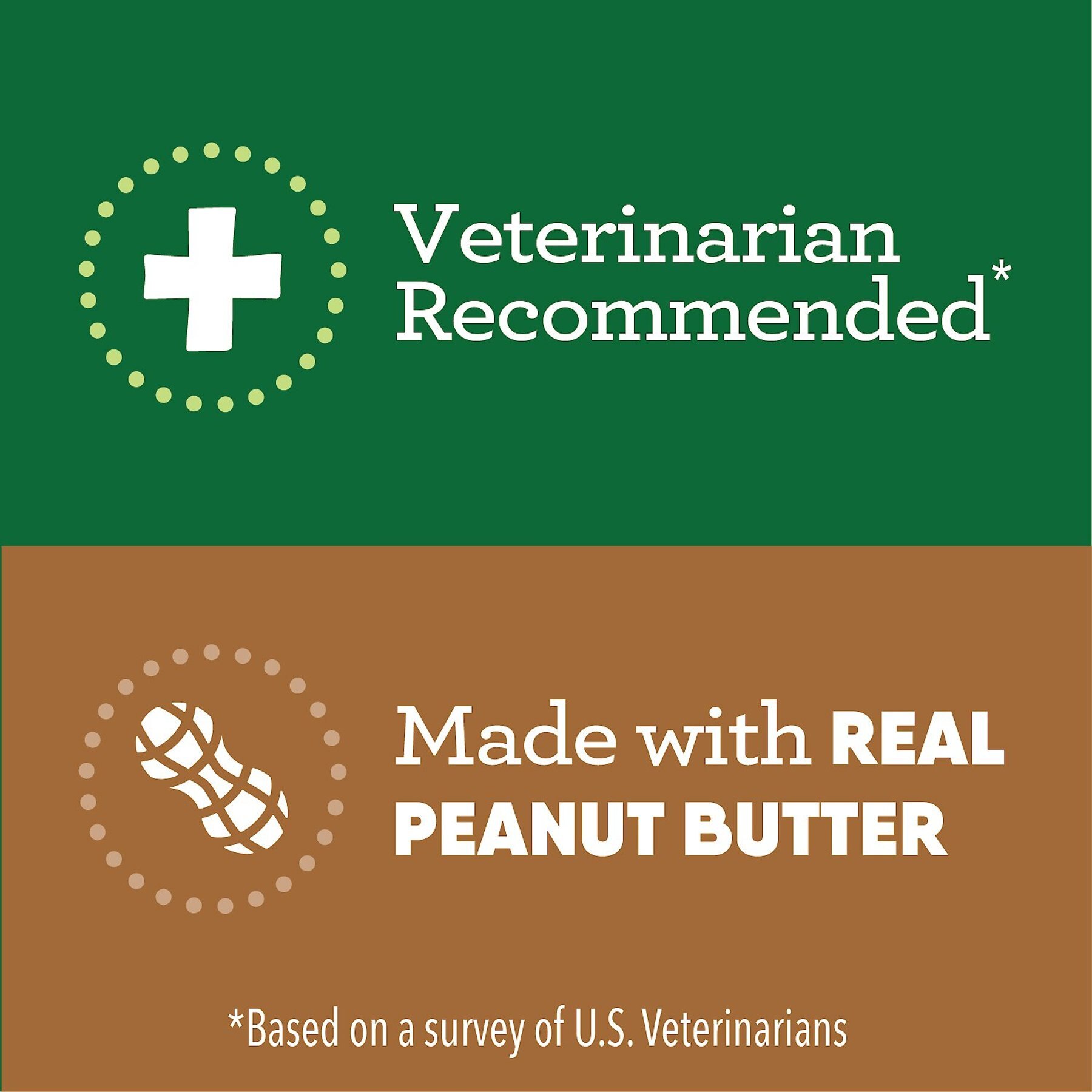 Greenies Pill Pockets Canine Real Peanut Butter Flavor Dog Treats
