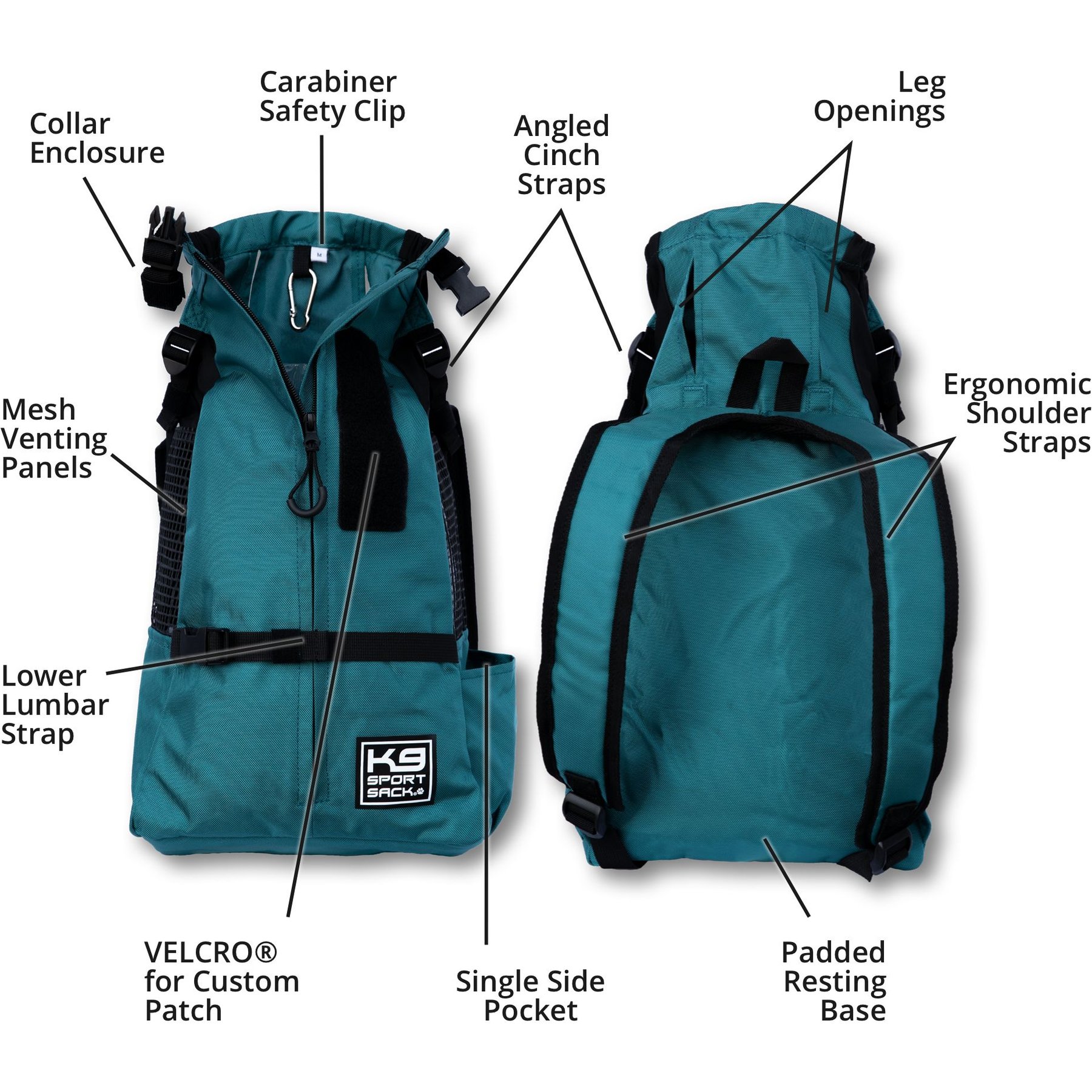K9 Sport Sack Trainer Forward Facing Dog Carrier Bac