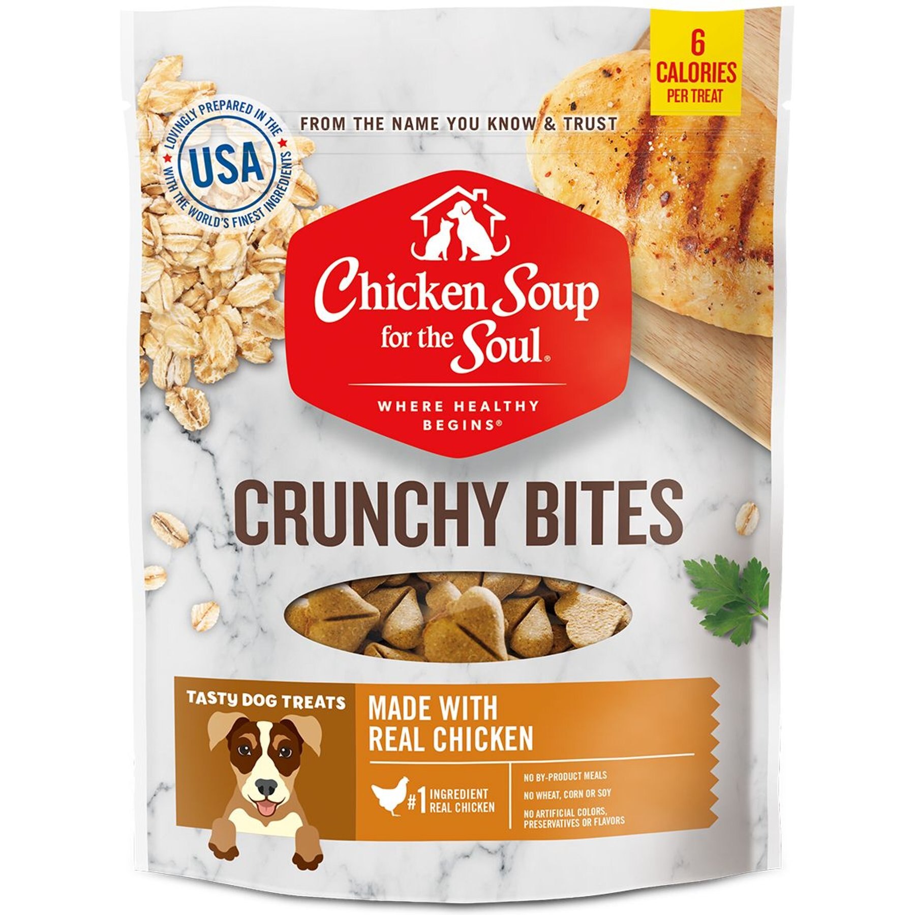 Chicken Soup for the Soul Crunchy Bites Chicken Dog Treats