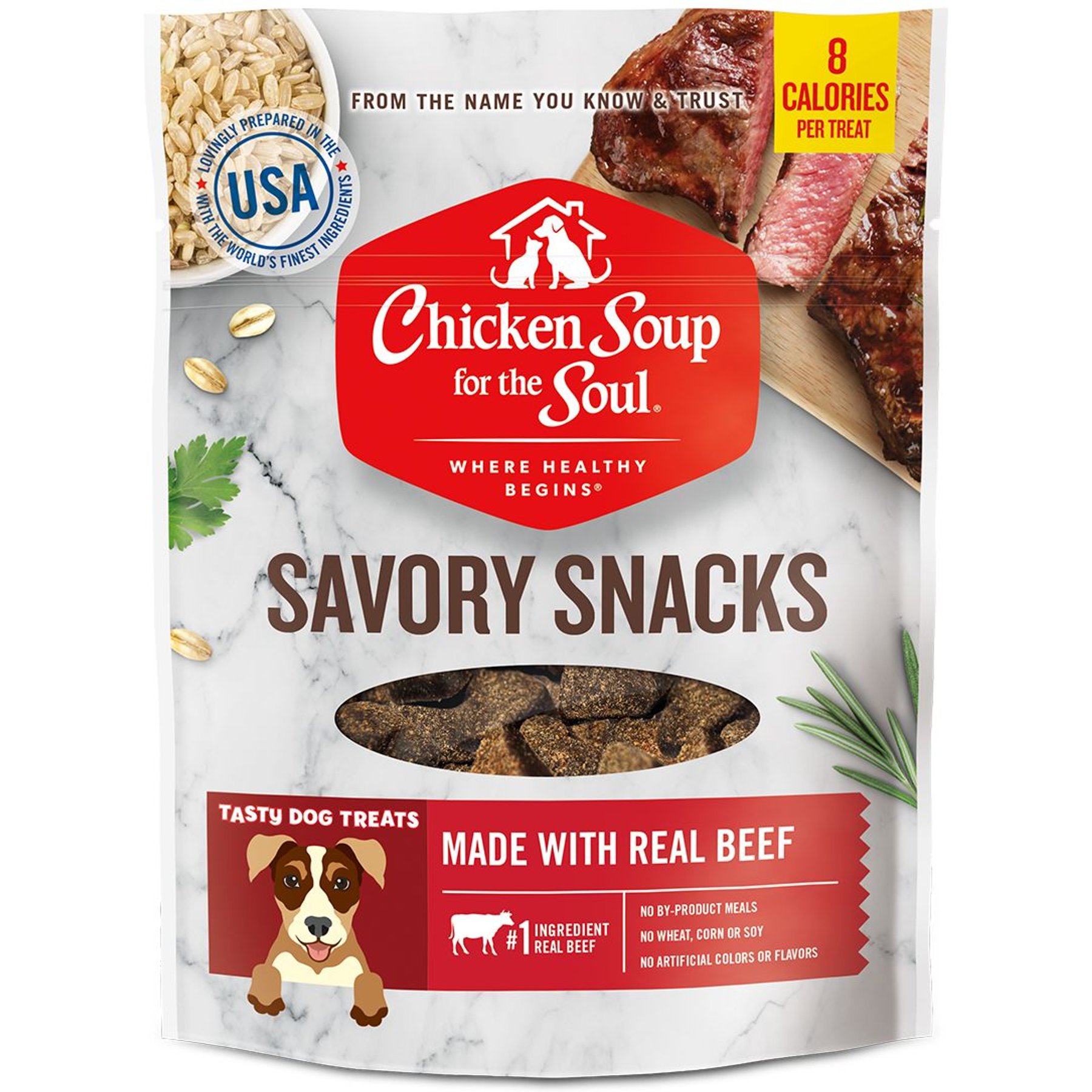 Chicken Soup for the Soul Savory Snacks Beef Dog Treat