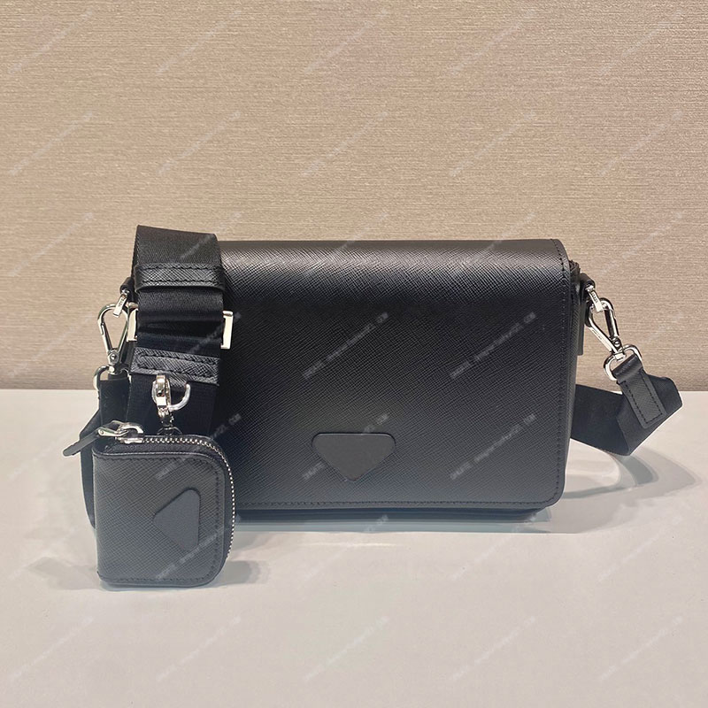 Top Quality Designer Men Crossbody Bag Classic Brand Luxury Calfskin Quality 2VD059 Fashion Outdoor Sports Messenger Bag Leather mini Purse