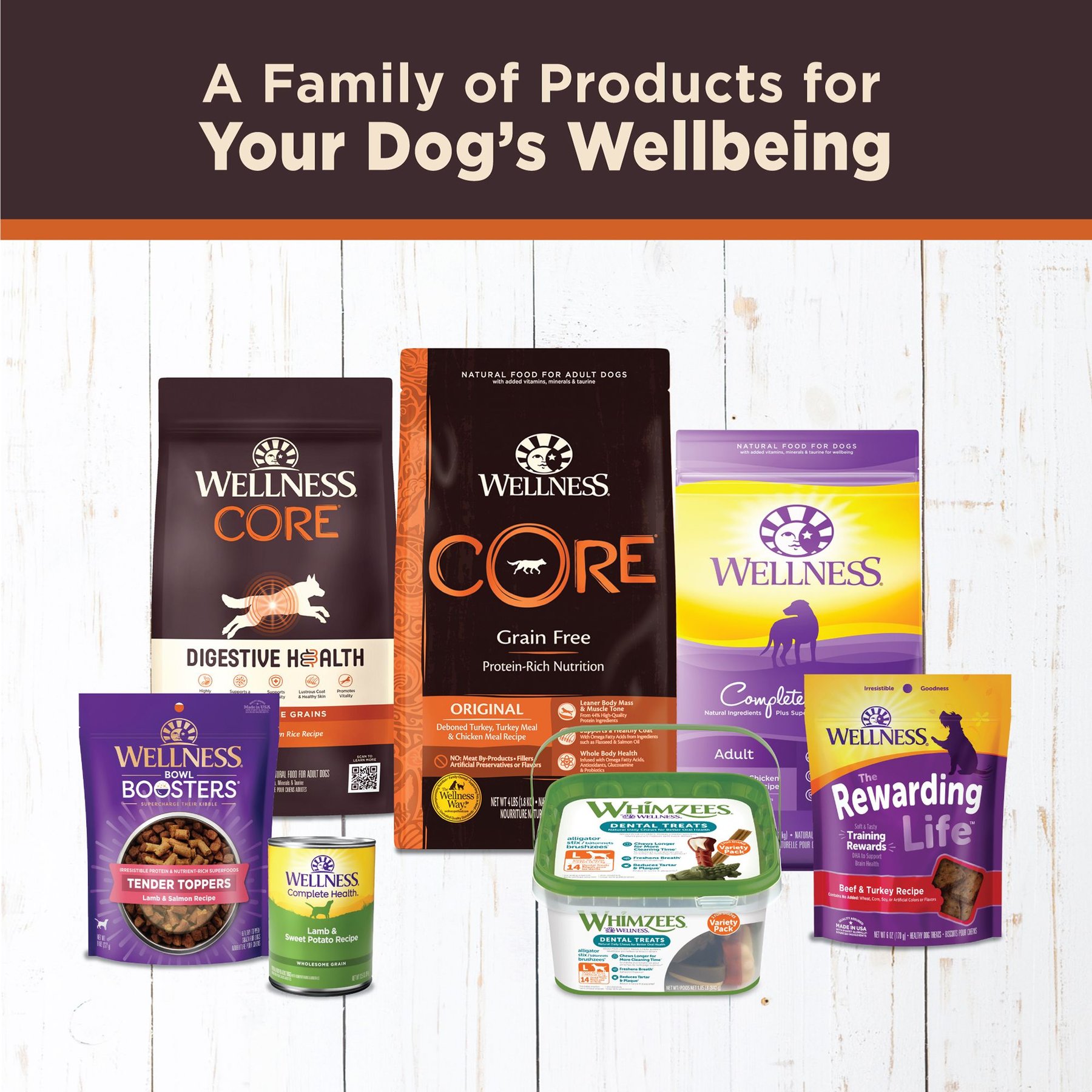 Wellness CORE Hearty Cuts in Gravy Chicken & Turkey Recipe Grain-Free Canned Dog Food