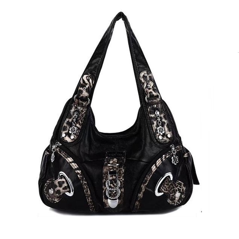 Women Handbags Top-Handle Handbag Fashion Vintage Dumpg Pack Shoulder Tote Bag Hobos Large Purse PU BagVoyage
