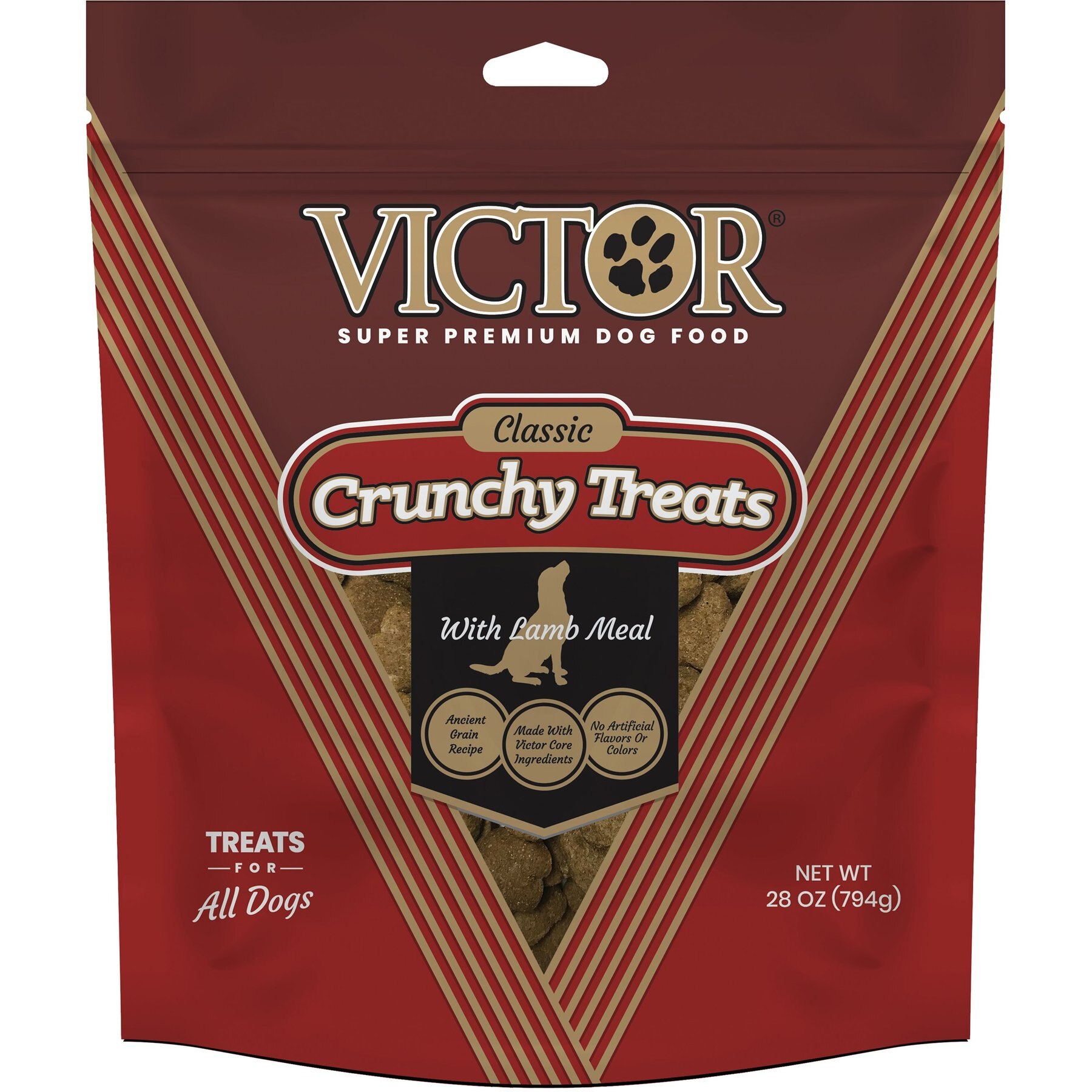 VICTOR Crunchy Treats Lamb Meal Dog Treats