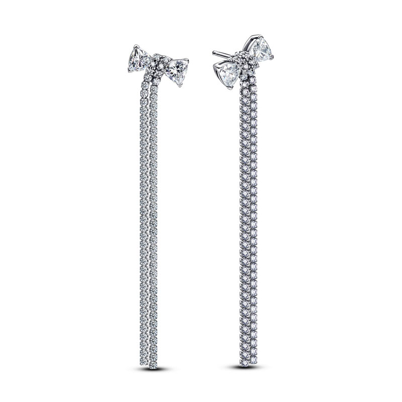 New 925 Sterling Silver Women Bow Earring Jewelry for women Girl's Gift Fly Star Wing Heart earrings sweet Day Gift fashion jewelry