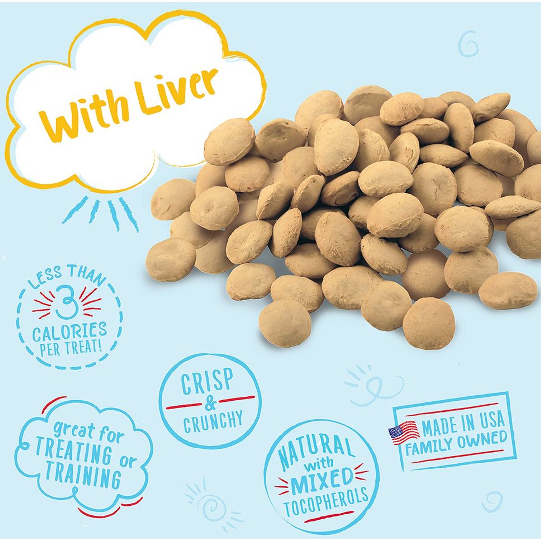 Charlee Bear Liver Flavor Dog Treats