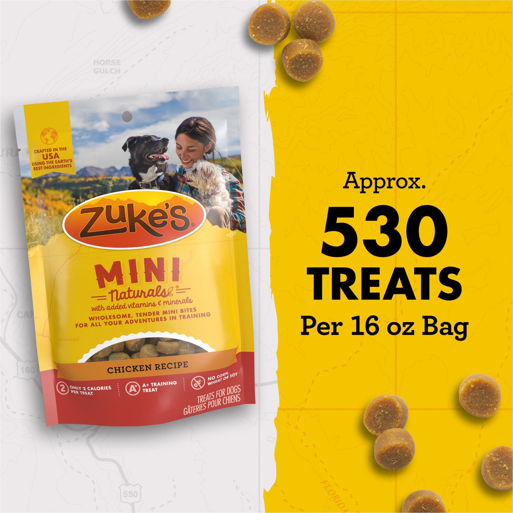 Zuke's Mini Naturals Chicken Recipe Training Dog Treats