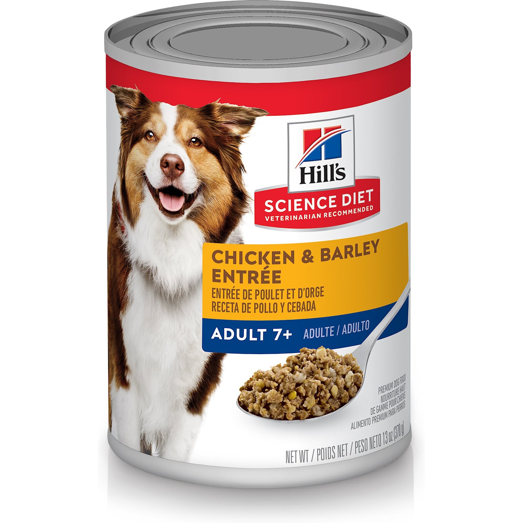 Hill's Science Diet Senior Adult 7+ Chicken & Barley Entree Canned Dog Food