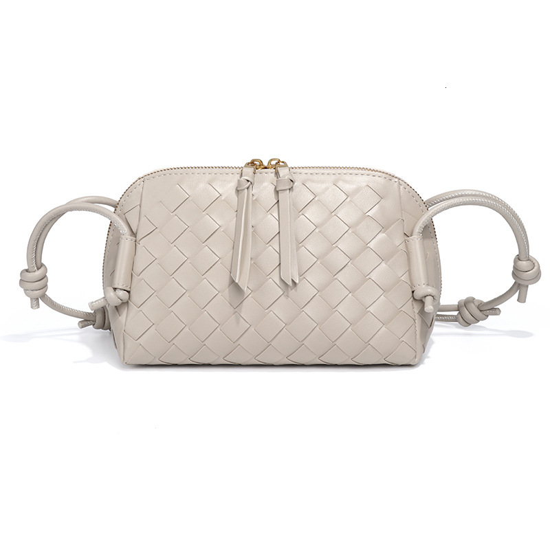 New Knitted Camera Cross Shoulder Handbag Knot Zipper Large Capacity Small Square Bag For Bags Handbags Women Designer