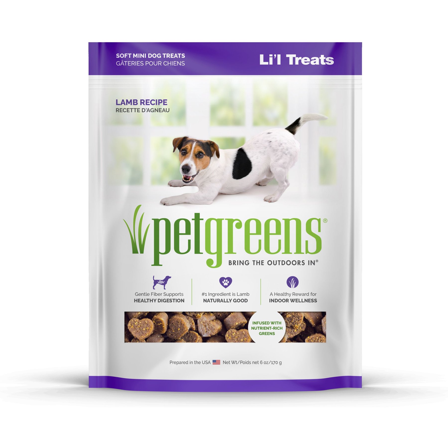 Pet Greens Tasty Lamb Semi-Moist Li'l Dog Treats