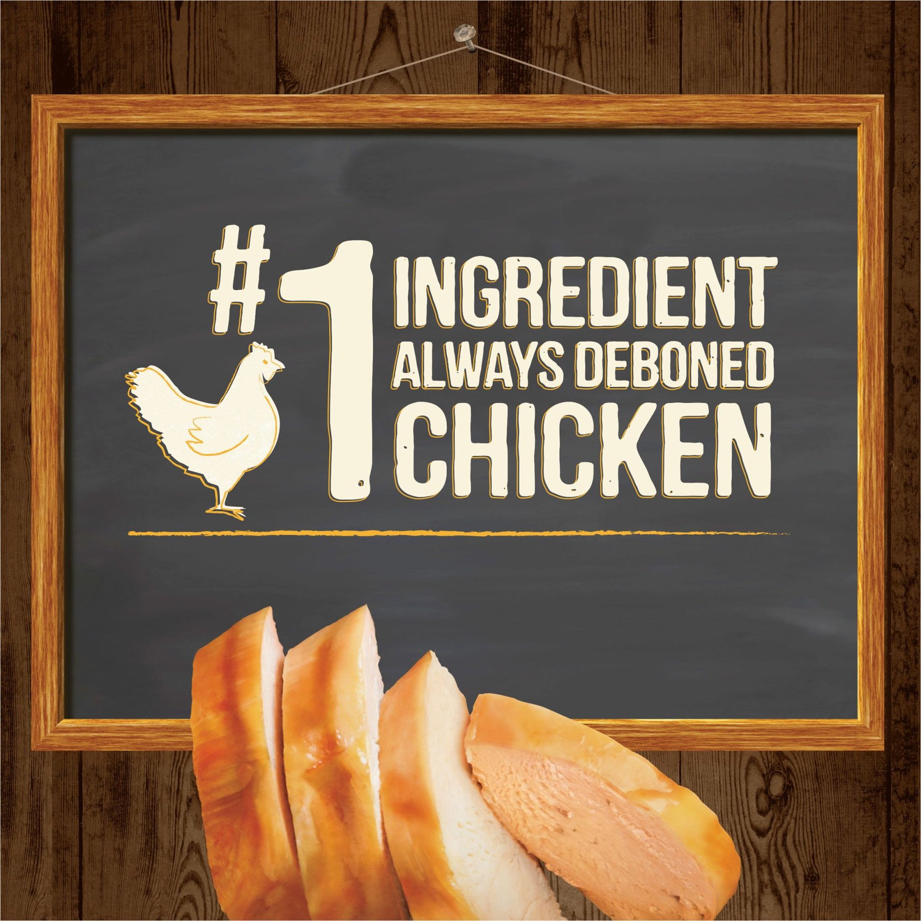 Merrick Power Bites Real Chicken Recipe Grain-Free Soft & Chewy Dog Treats