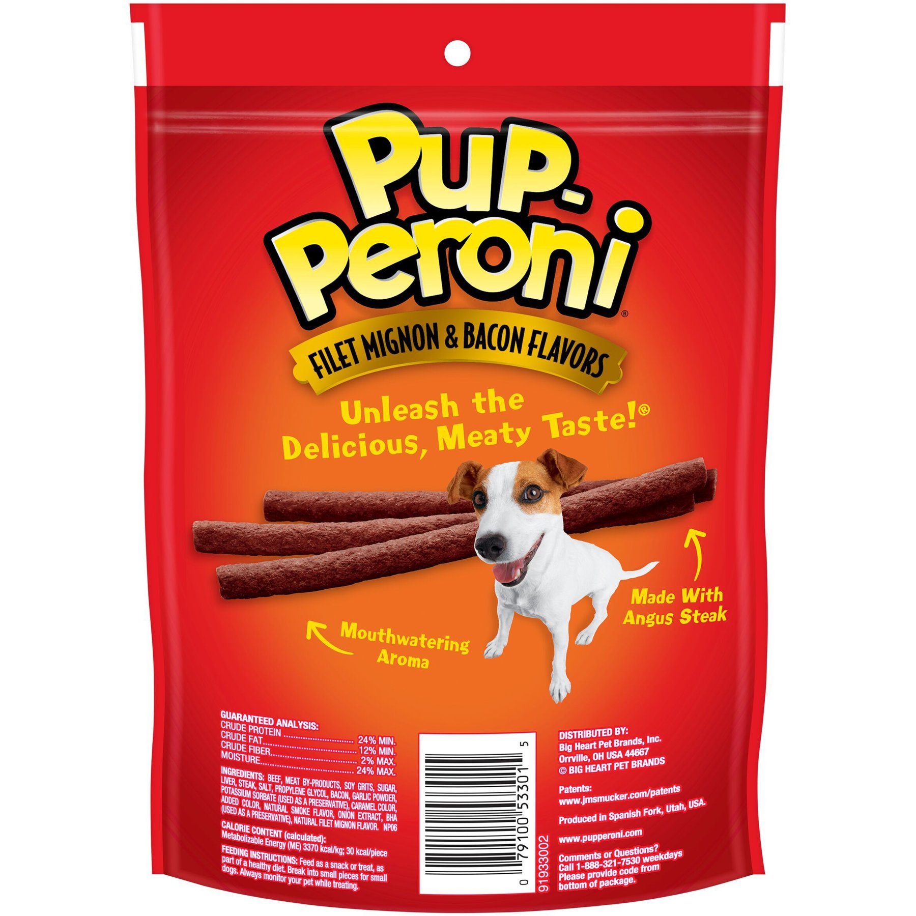 Pup-Peroni Filet Mignon & Bacon Flavors Dog Treats