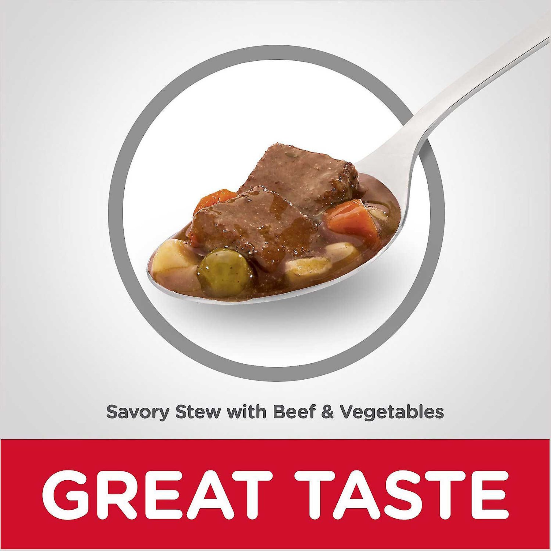 Hill's Science Diet Senior Adult 7+ Savory Stew with Beef & Vegetables Canned Dog Food