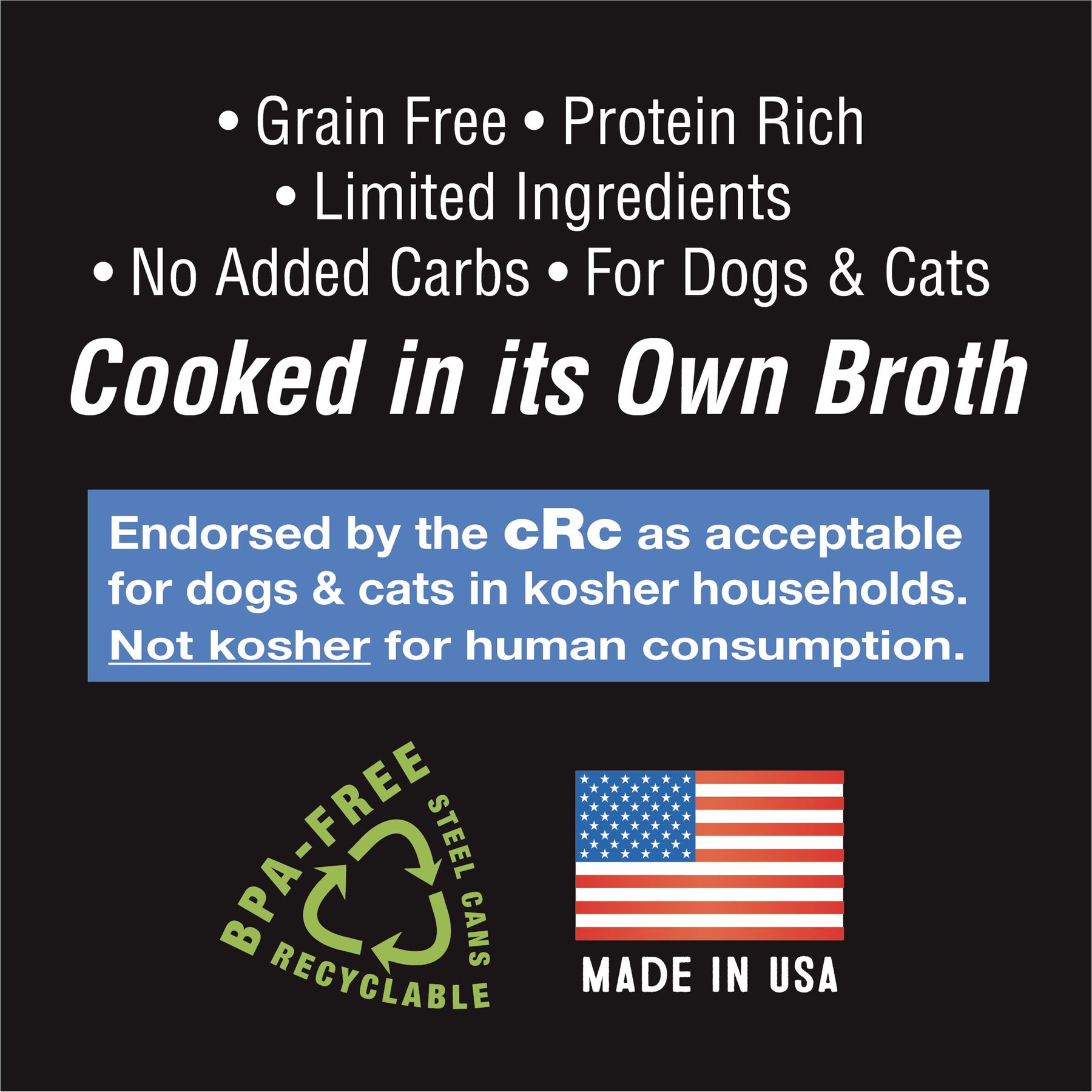 Evanger's Grain-Free Beef Canned Dog & Cat Food