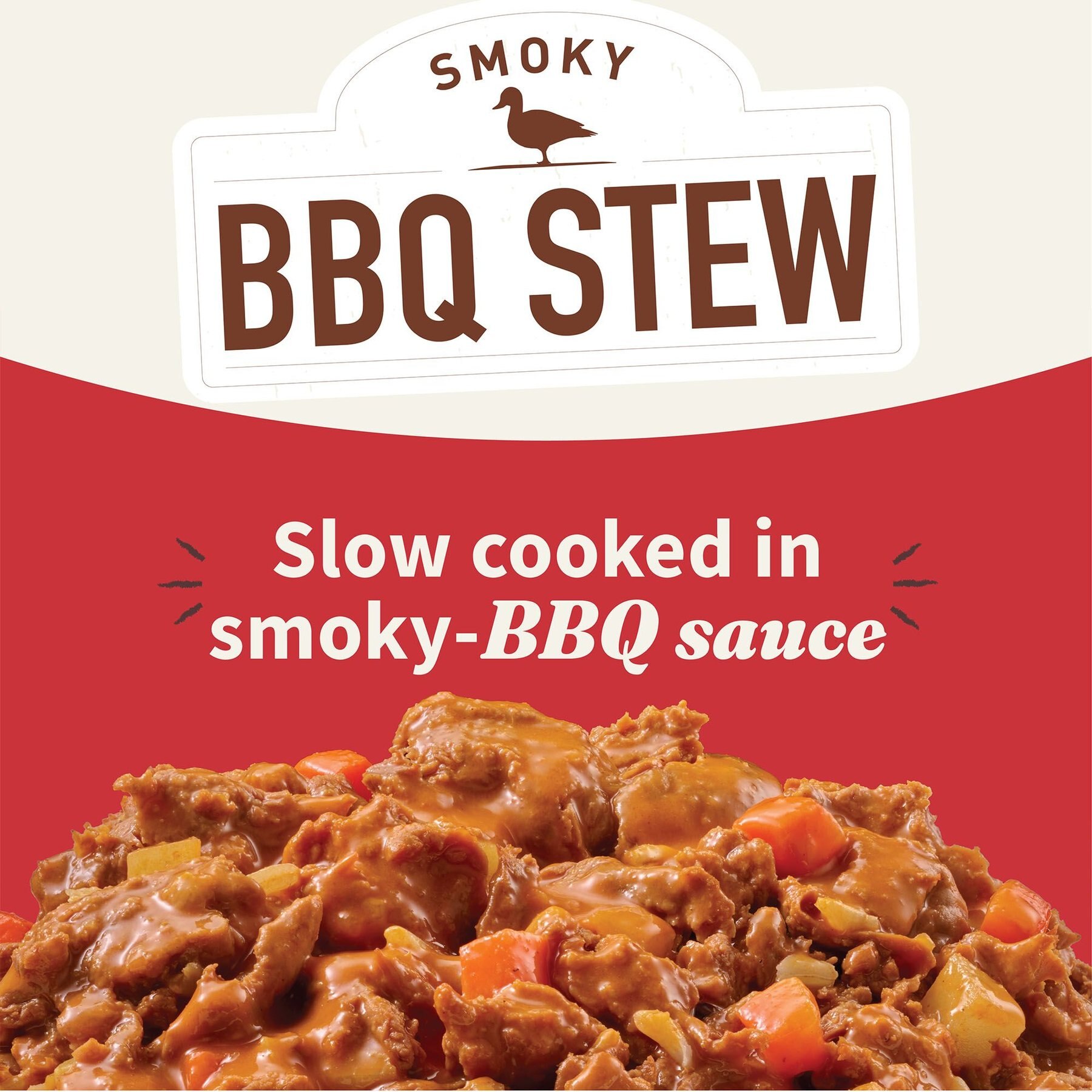 Halo Elevate Smoky BBQ Braised Duck & Beef Stew with White Potatoes, Carrots & Brown Rice Wet Dog Food, 12.7-oz can, case of 6