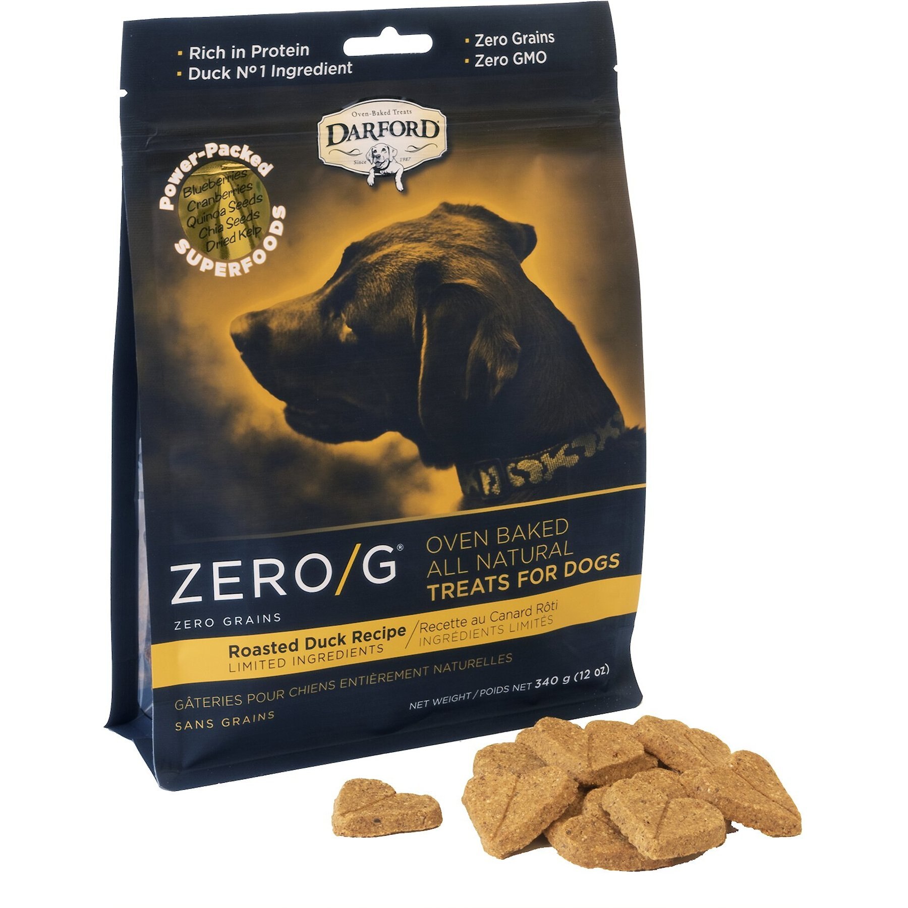 Darford Zero/G Grain-Free Roasted Duck Dog Treats