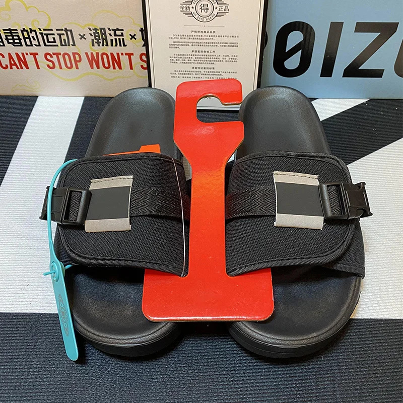 Summer 2024 Mens Slides Man Women Unisex Slippers Fashion Outdoor Nonslip Casual Shoes EVA Beach Garden Sandals Size 3644 240415