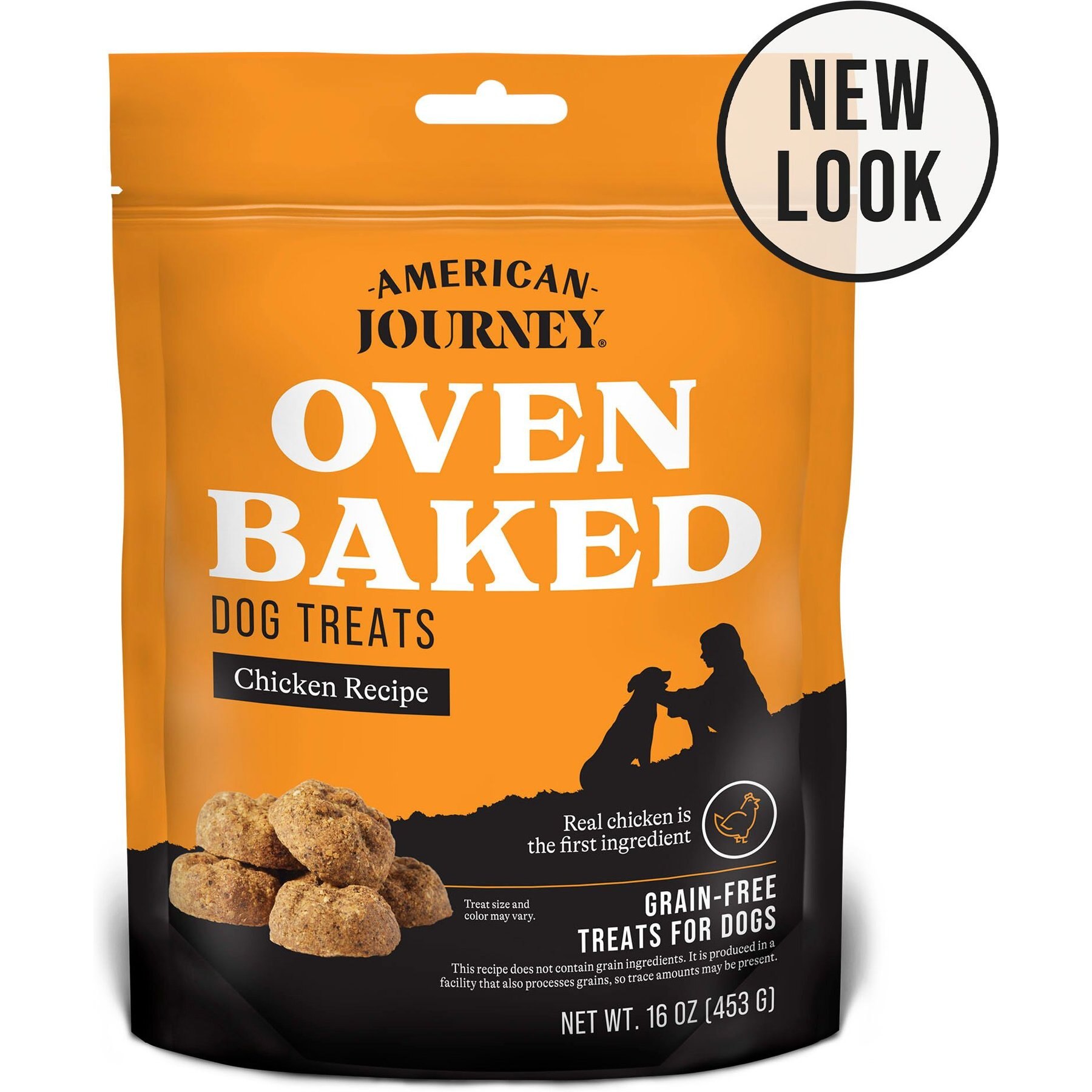 American Journey Chicken Recipe Grain-Free Oven Baked Crunchy Biscuit Dog Treats