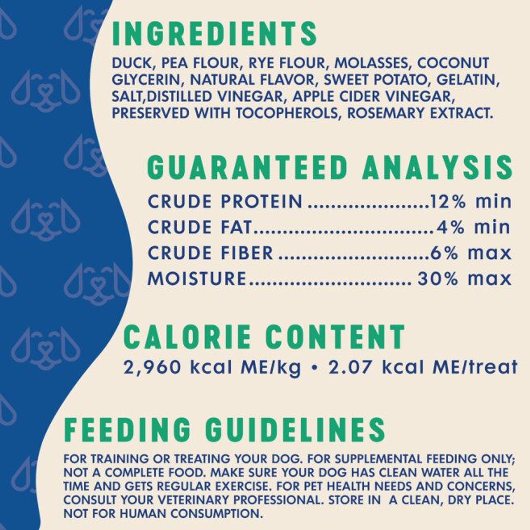 Finley's Barkery Duck Recipe Soft Chew Training Bites Dog Treats, 16-oz bag