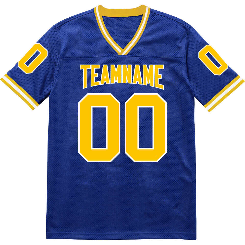 2025 Customized Print Team Name/Number Personalized Design Stretch Football Game Breathable Jersey for Men/Lady/Kids