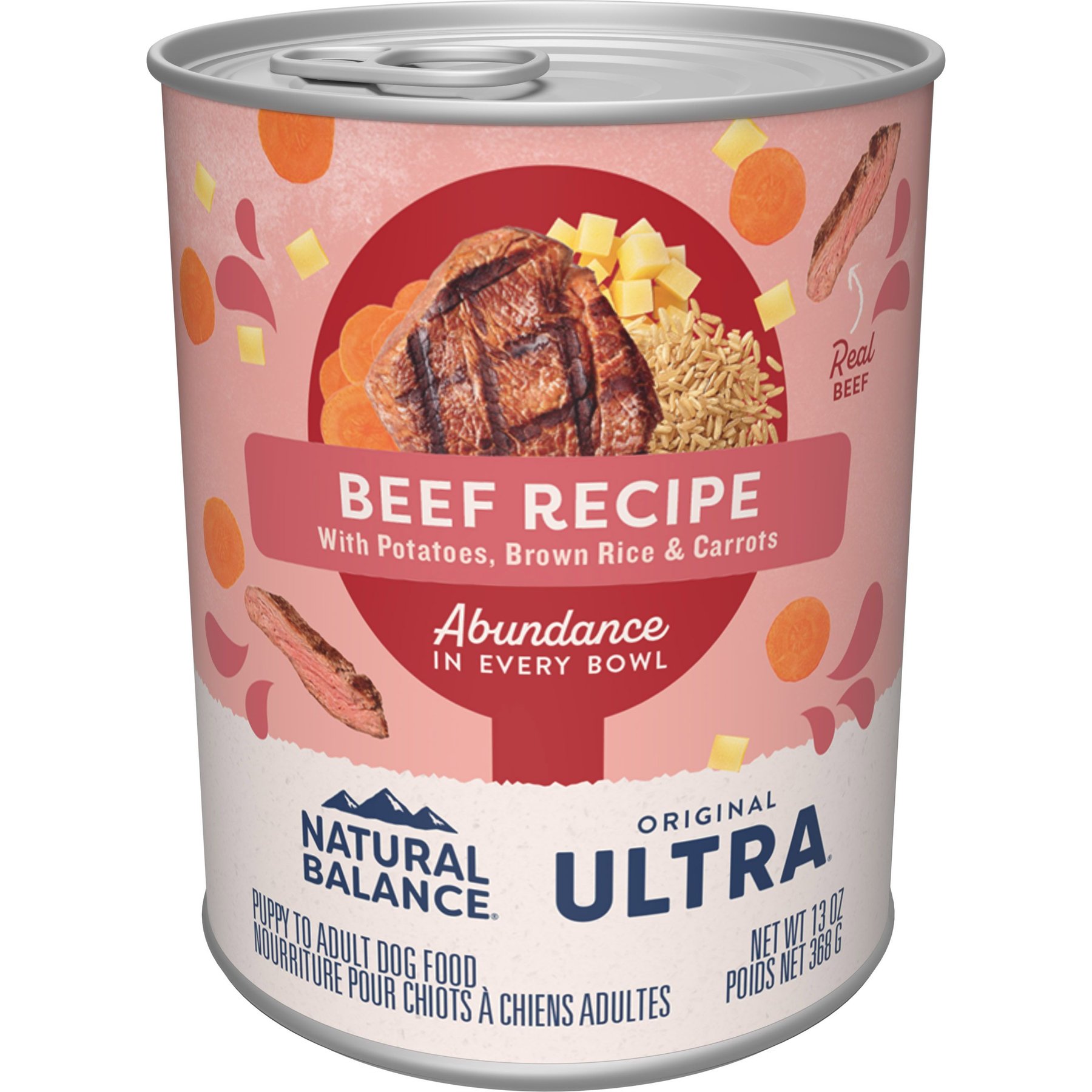 Natural Balance Original Ultra Beef Recipe Wet Dog Food