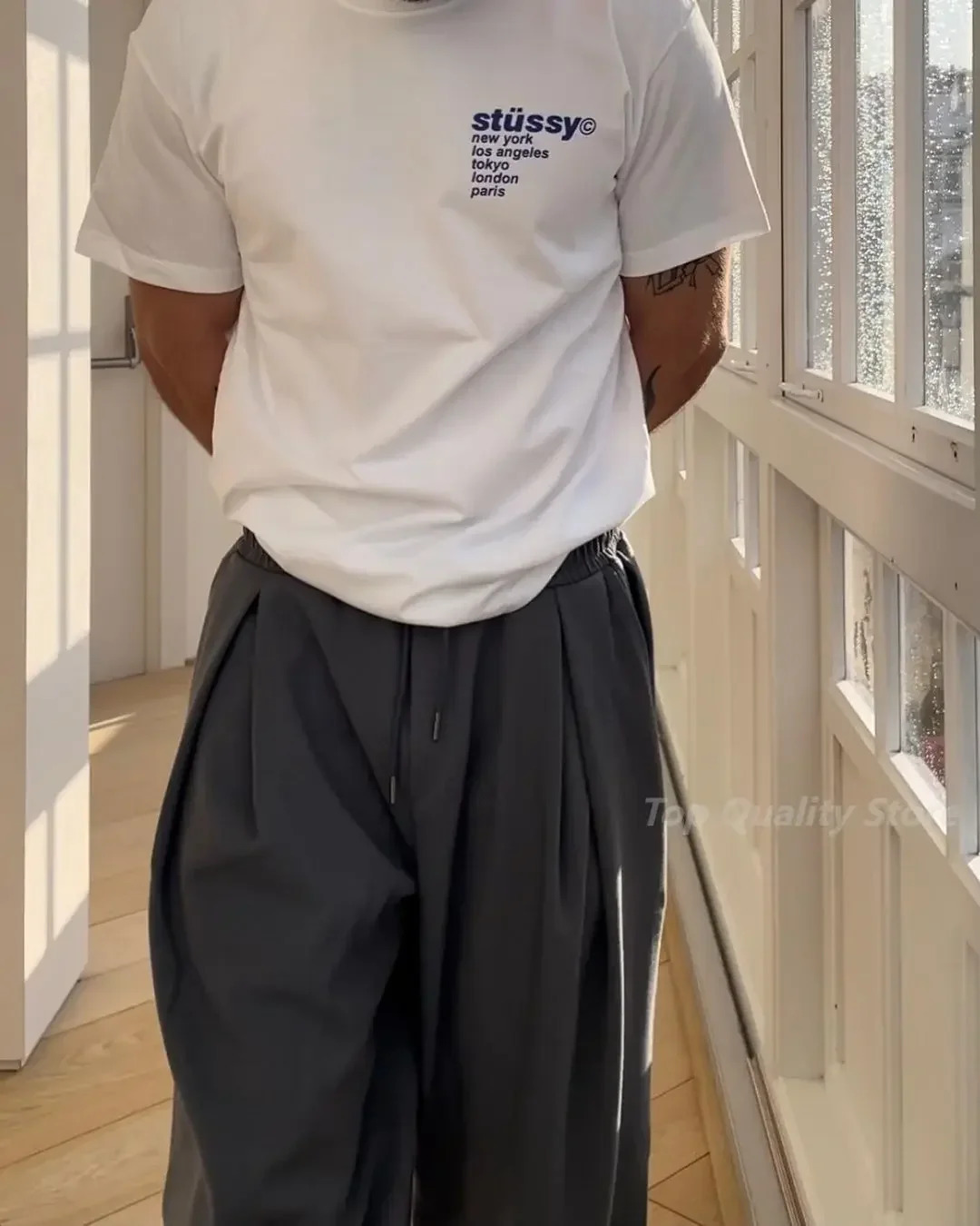 Oversized Gothic Cotton Graphic T Shirts American Strawberry Print Harajuku Couples Street Y2k Tops Goth Men Clothes Tee 240409