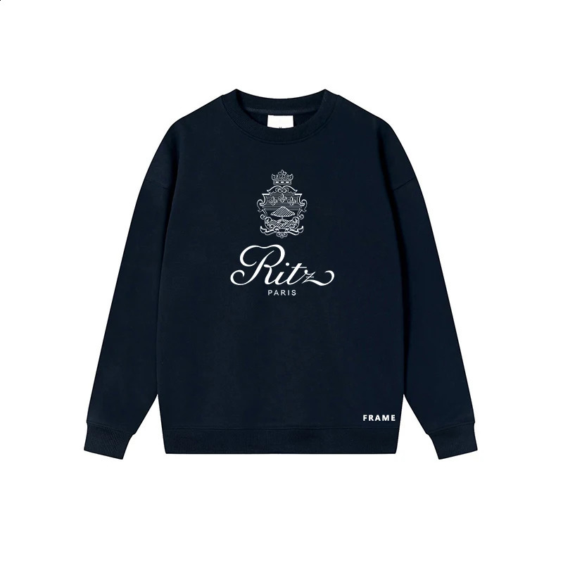 Autumn/Winter High Quality Letter Printed O-Neck Cotton Casual Hoodie Men Women Long Sweatshirts Sleeve Men Tracksuit Clothing 241121