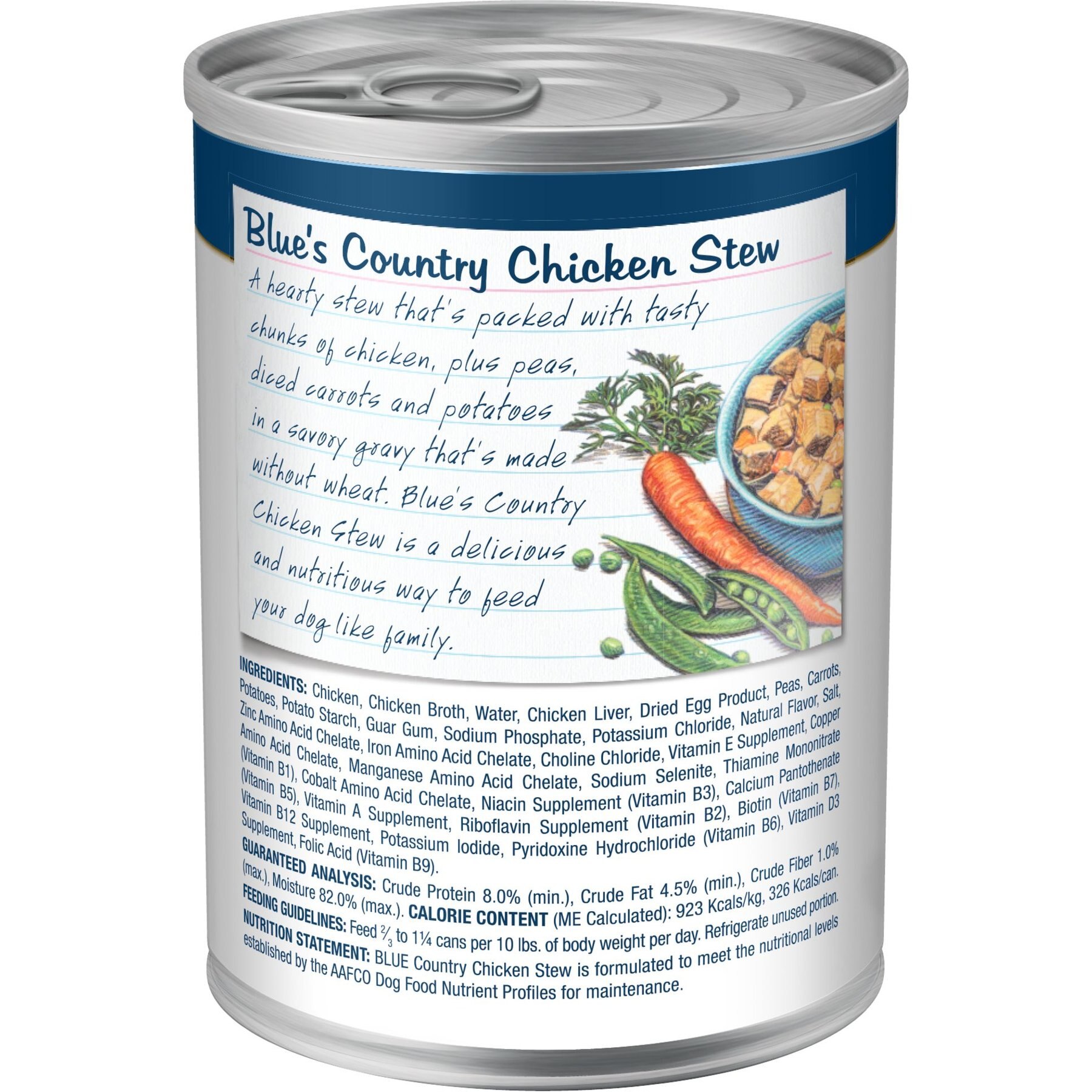 Blue Buffalo Blue's Country Chicken Stew Grain-Free Canned Dog Food